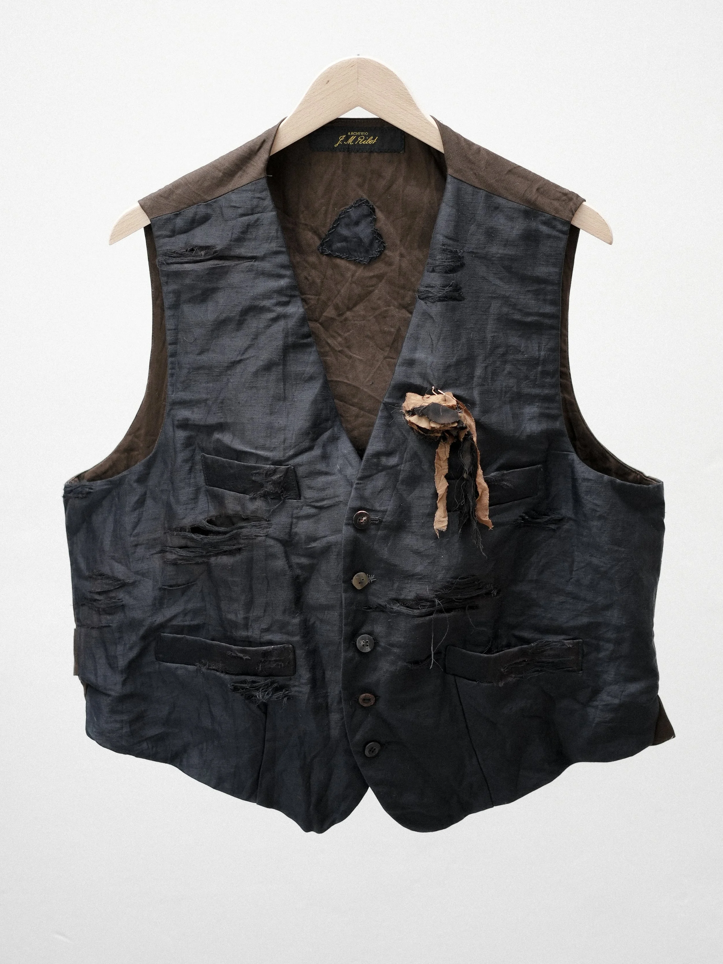 Archivio J.M. Ribot Hand Aged Vest