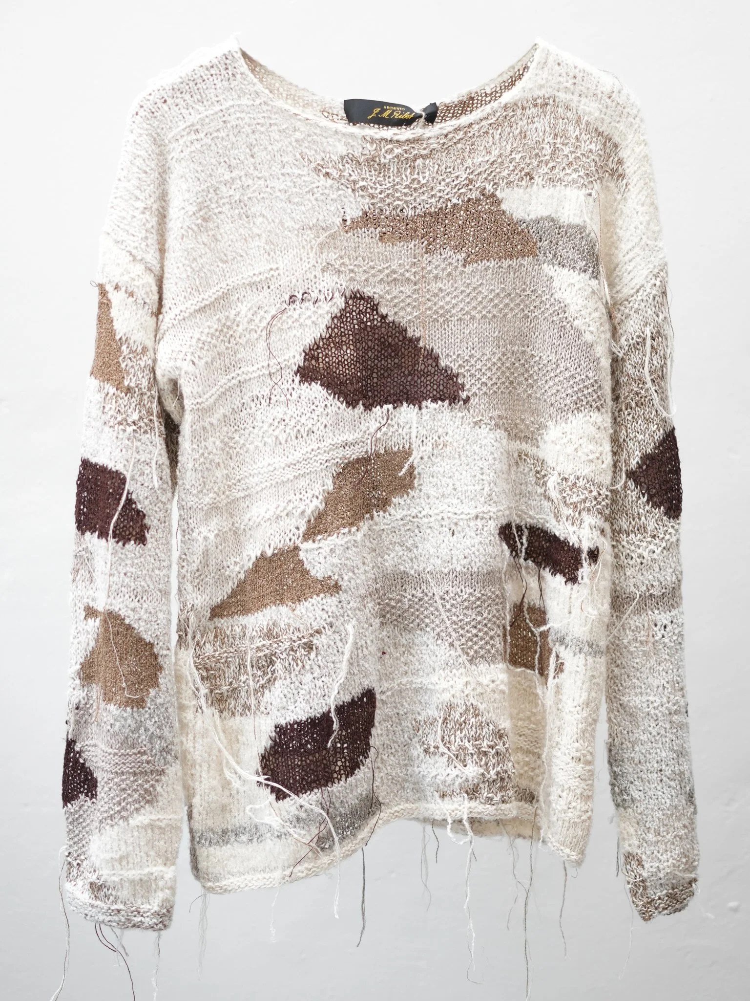 Archivio J.M. Ribot Linen Knit