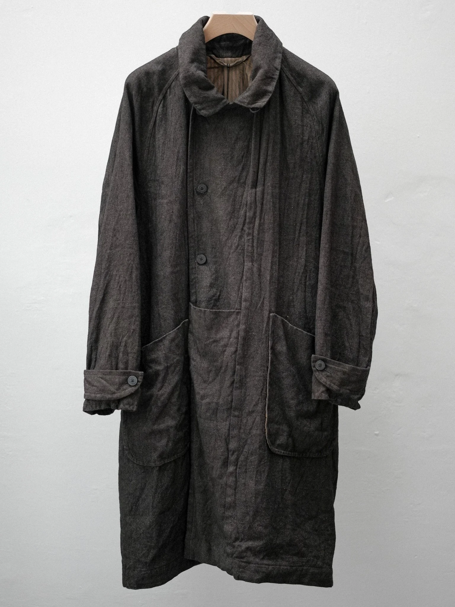 Atelier Suppan Front Crossed Coat