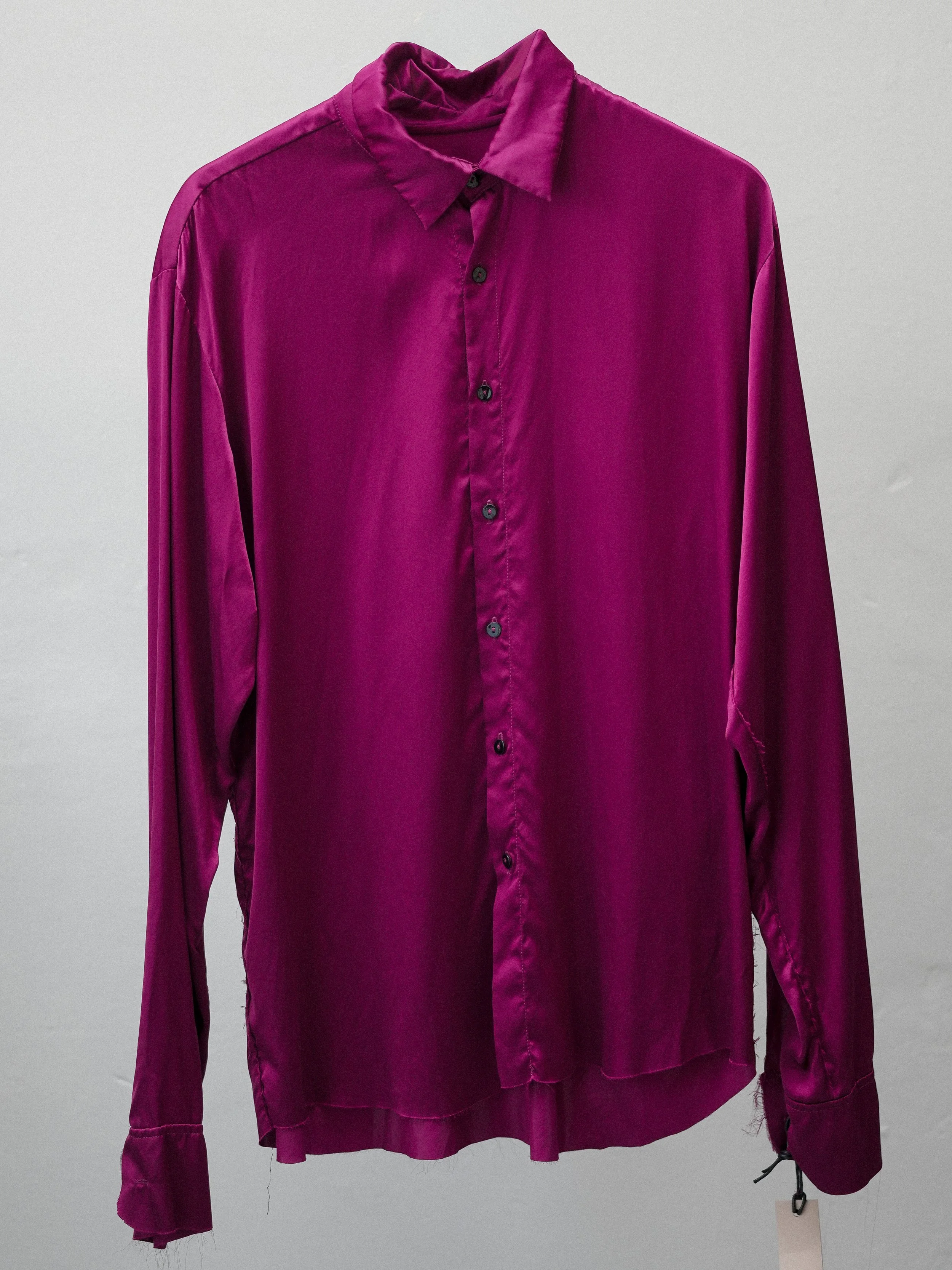 Elena Dawson Satin Silk Shirt