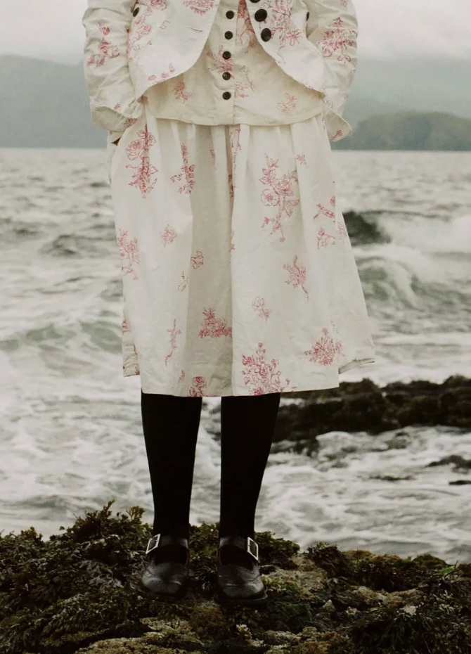 John Alexander Skelton Gather Skirt