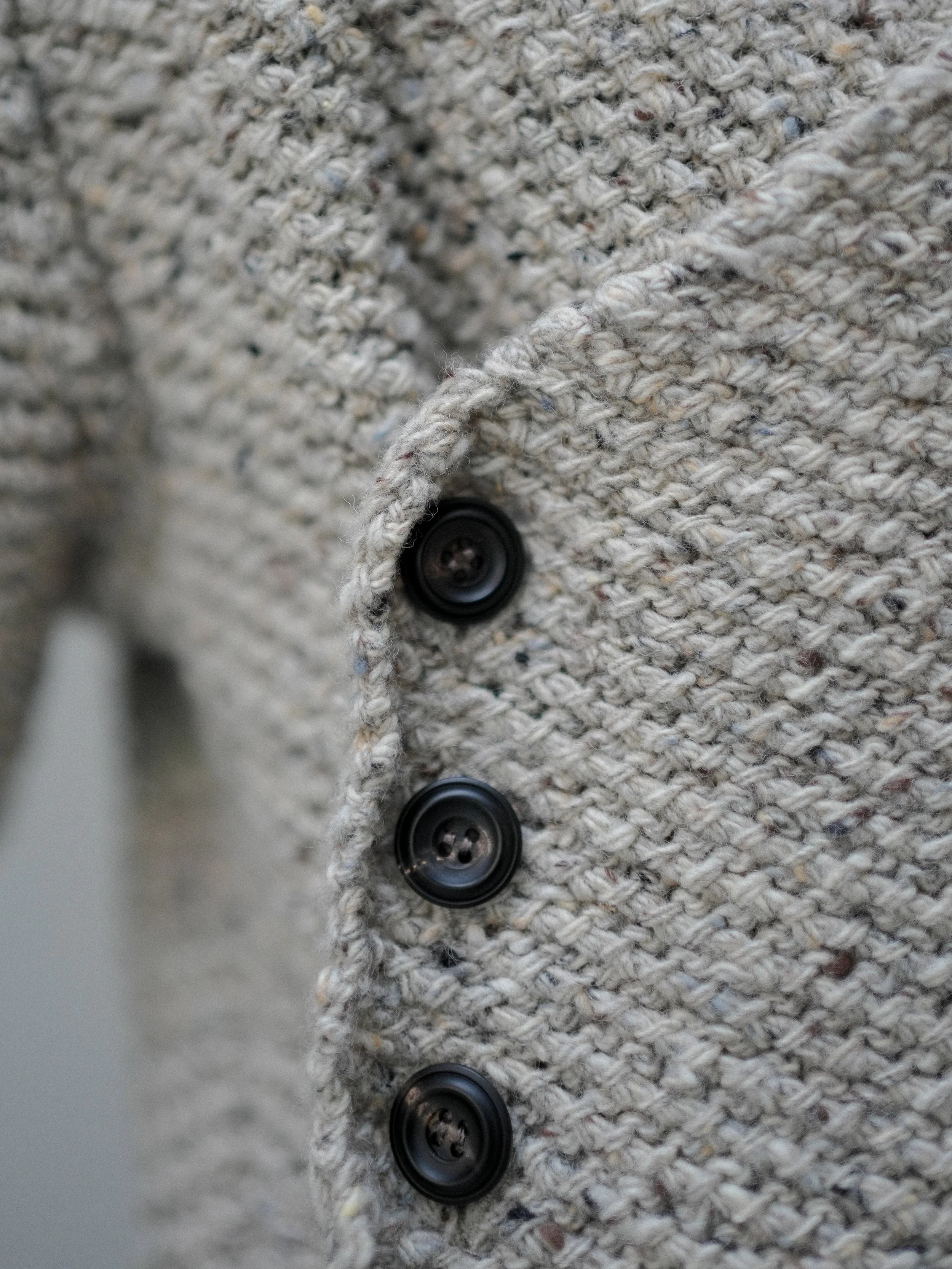 John Alexander Skelton Double Breasted Long Sleeve Cardigan