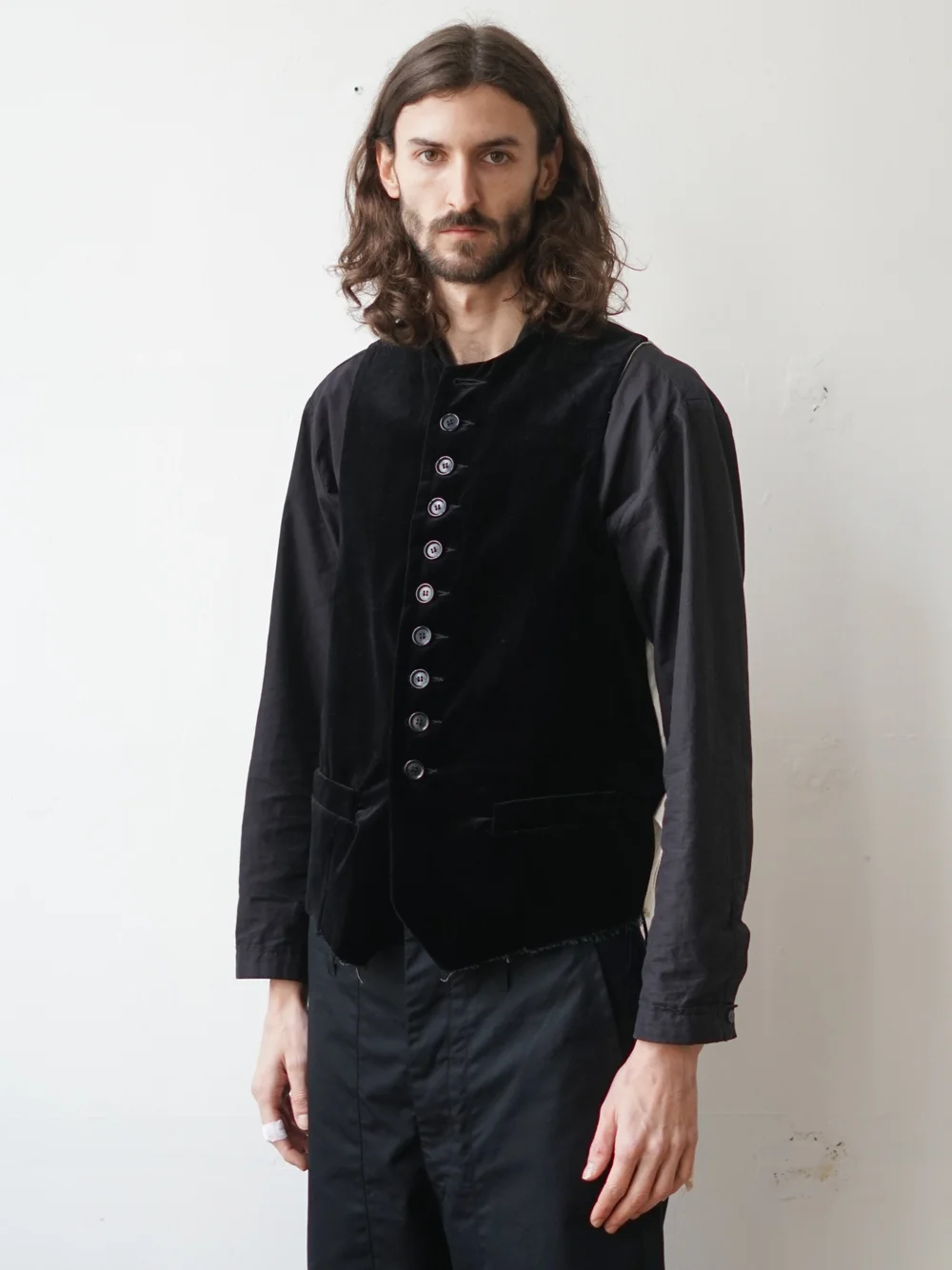 Elena Dawson Velvet Waistcoat — GARDEN