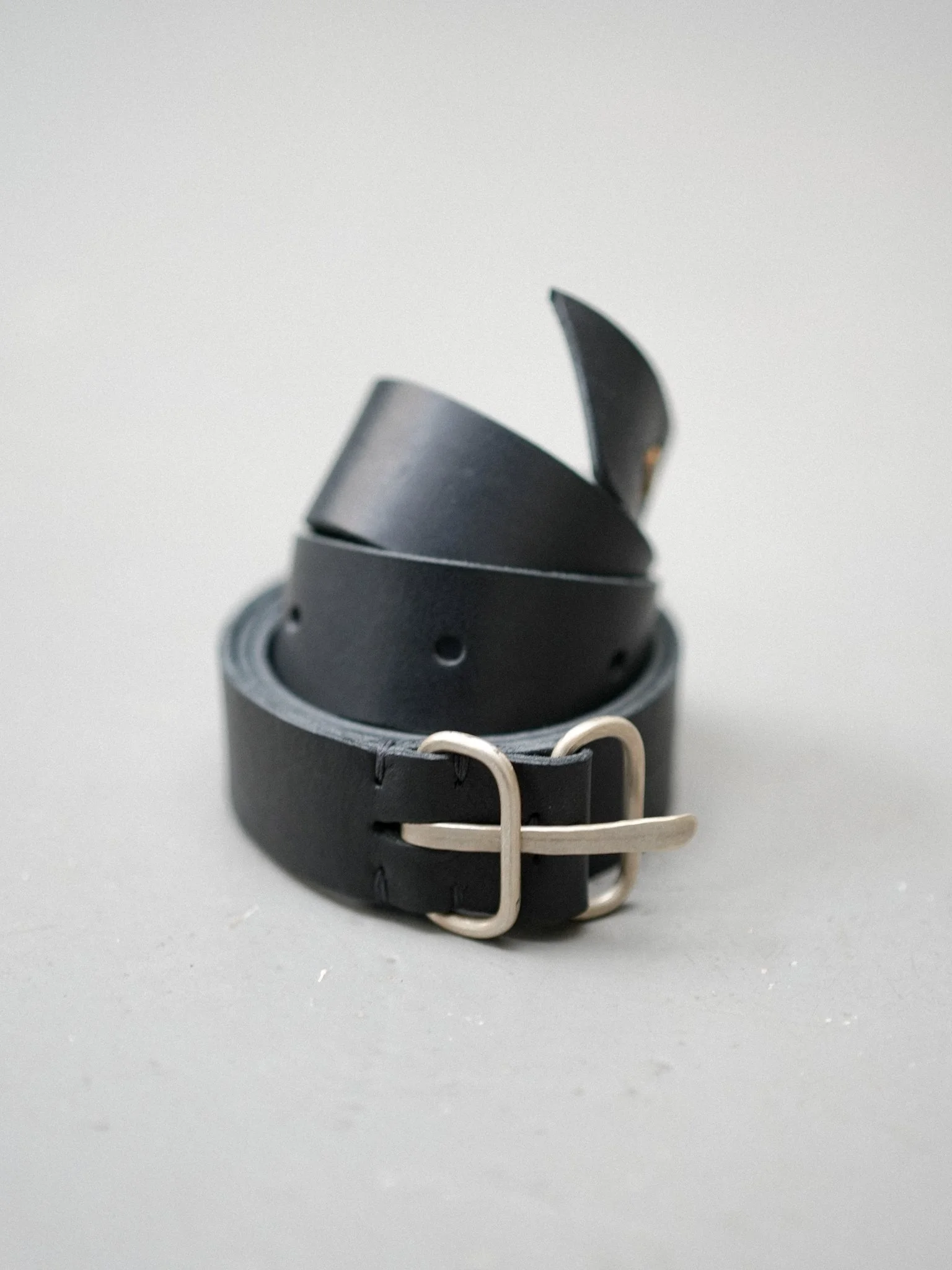 m.a+ Double Oval Buckle Wide Belt