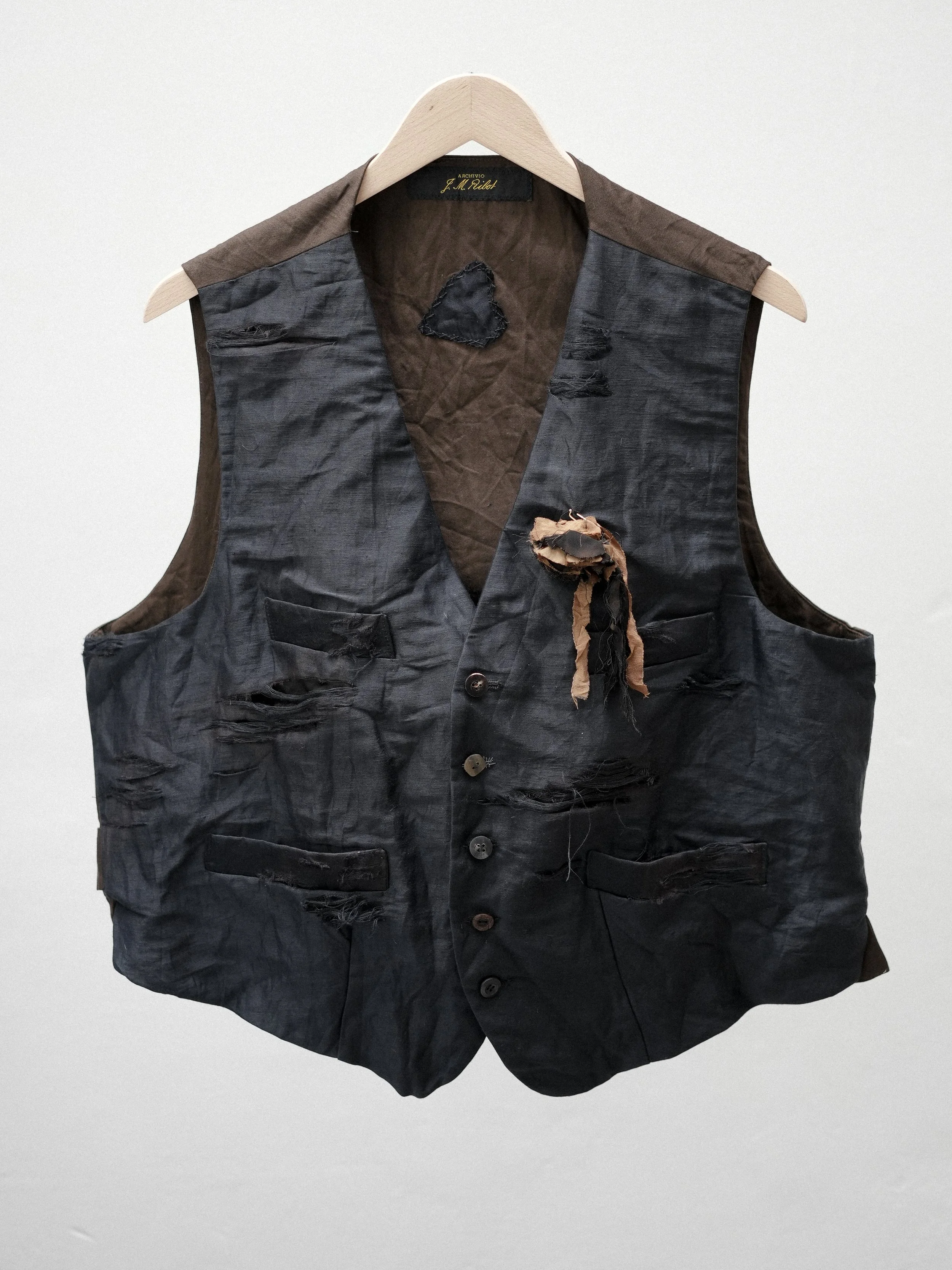 Archivio J.M. Ribot Hand Aged Vest
