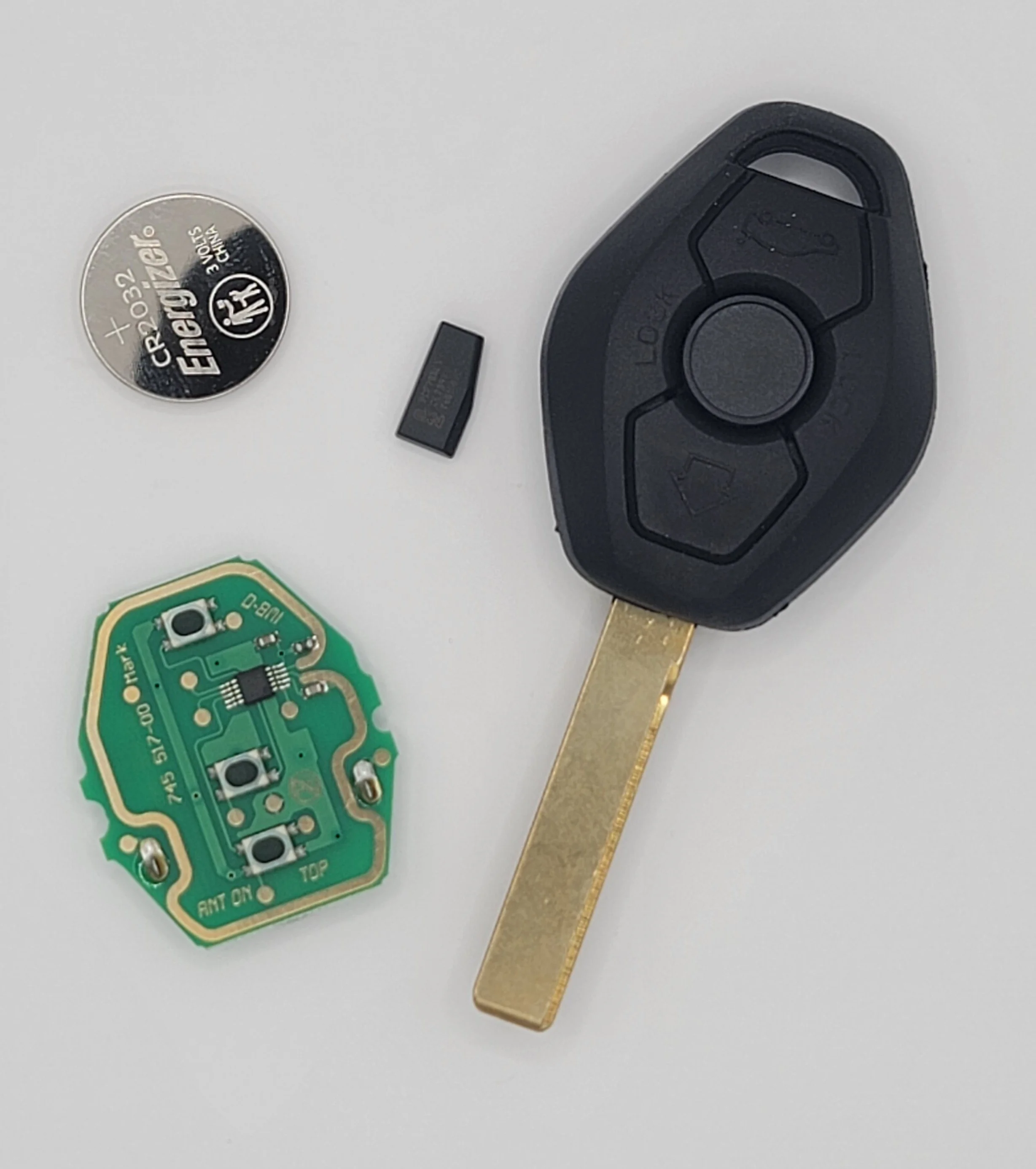BMW diamond shaped remote head key Aftermarket