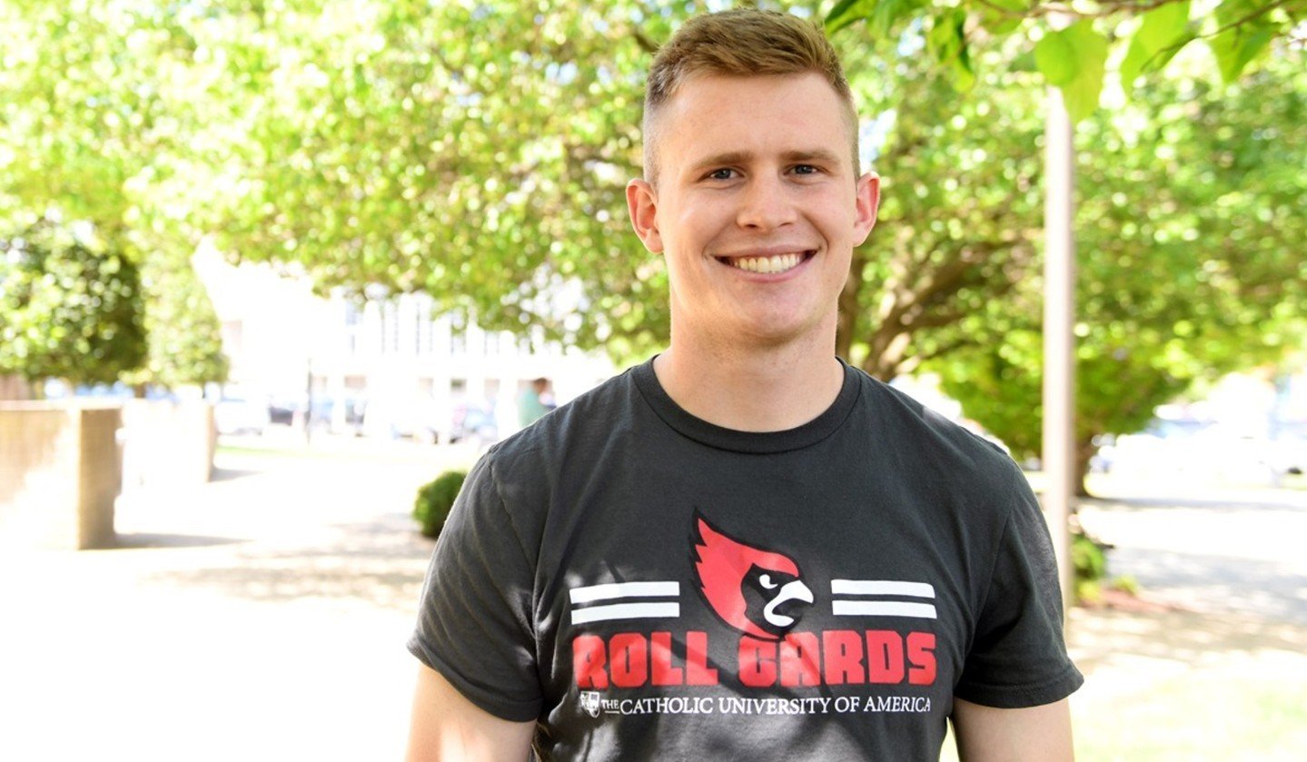 From Moving In ➡️ ➡️ Moving On 🎓

👋 Meet Ryan Eells, one of our graduating seniors ready to soar into new adventures! 🚁 From starting as a politics major to now commissioning as an officer in the U.S. Army, Ryan reflects on his journey at CUA. ❤️ 