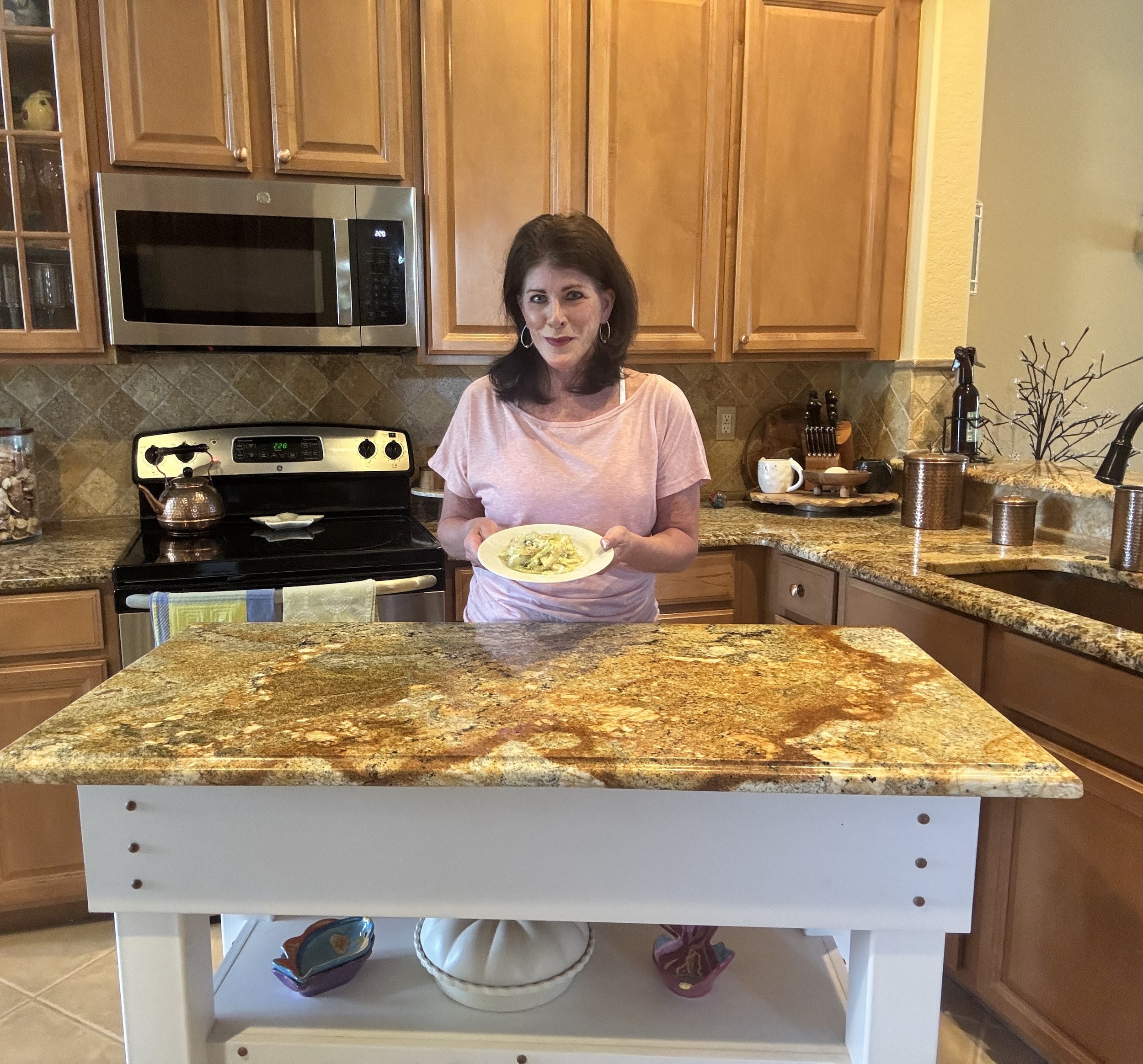 Healthy Cabbage Noodles &amp; Alfredo Sauce