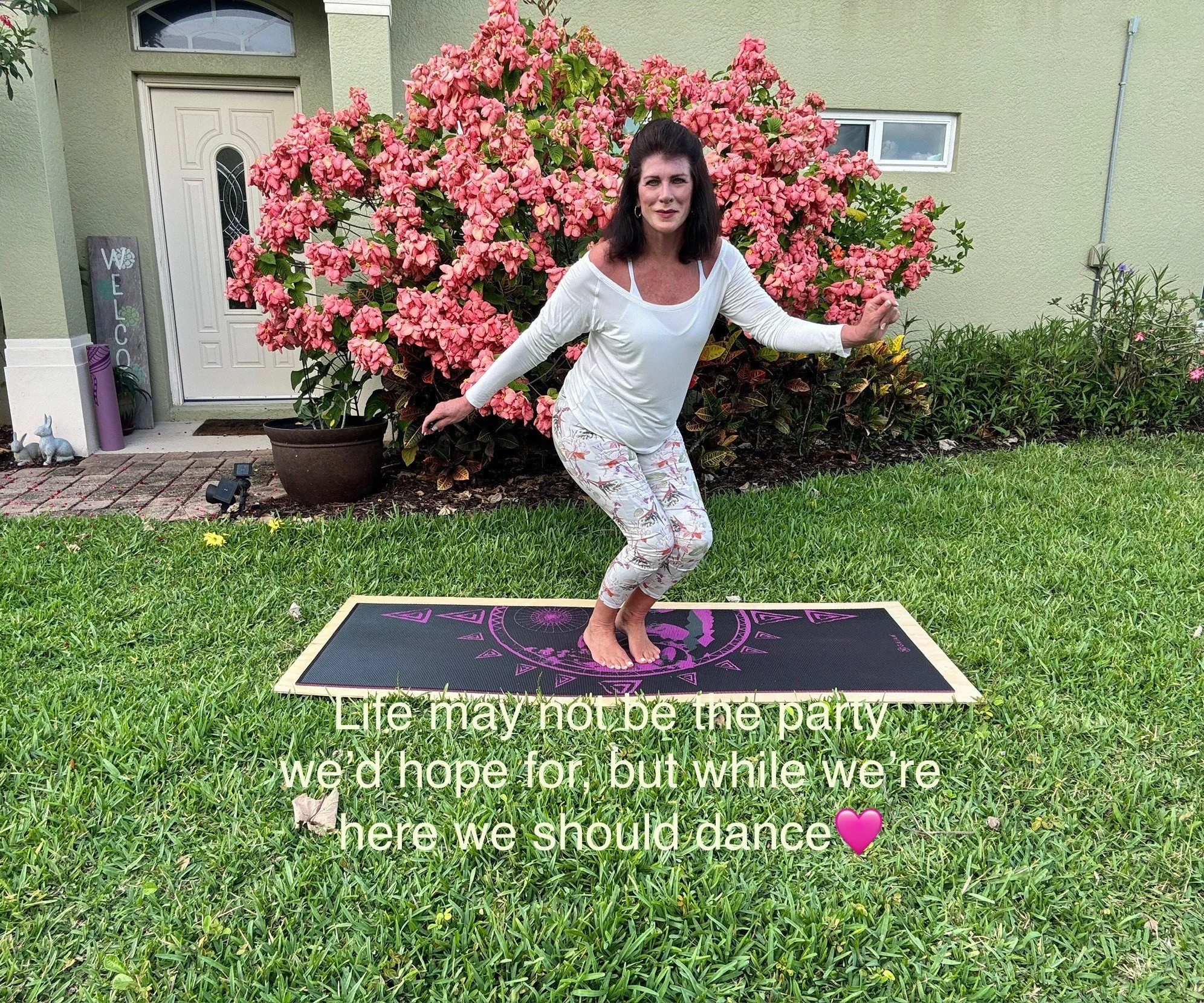 Life may not be the party we’d hope for, but while we're here we should dance. 