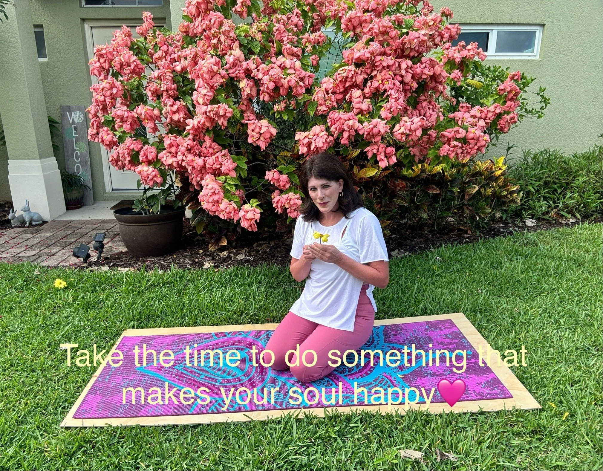 Take the time to do something that makes your soul happy!