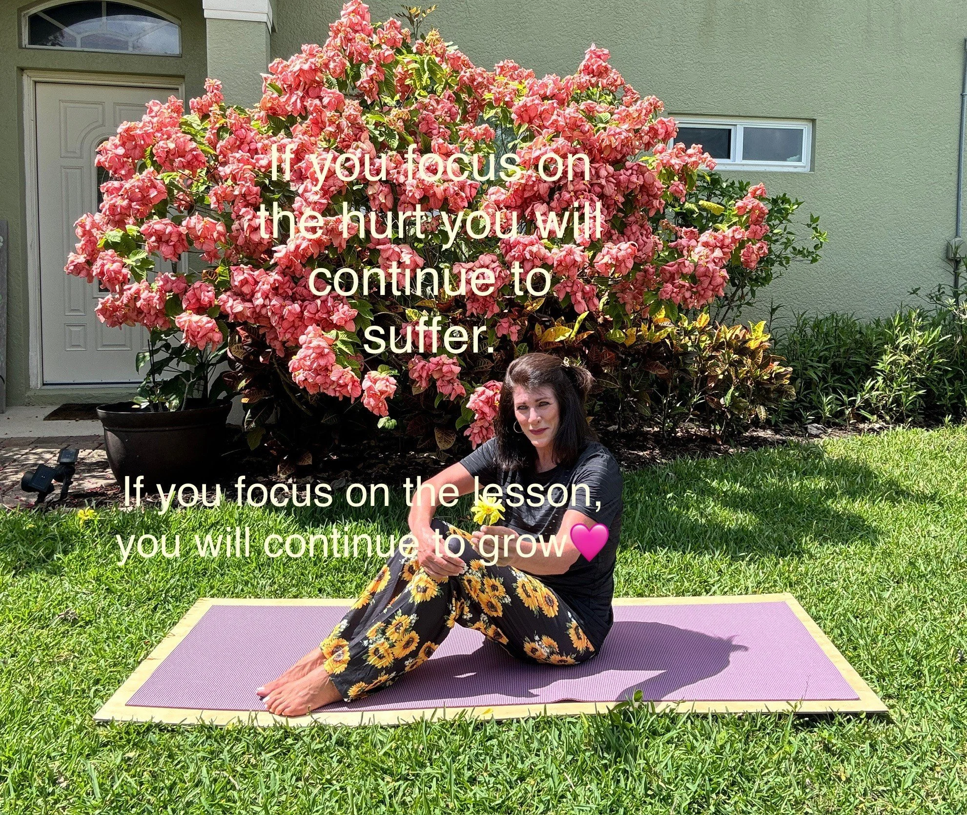 If you focus on the hurt, you will continue to suffer. If you focus on the lesson, you will continue to grow.