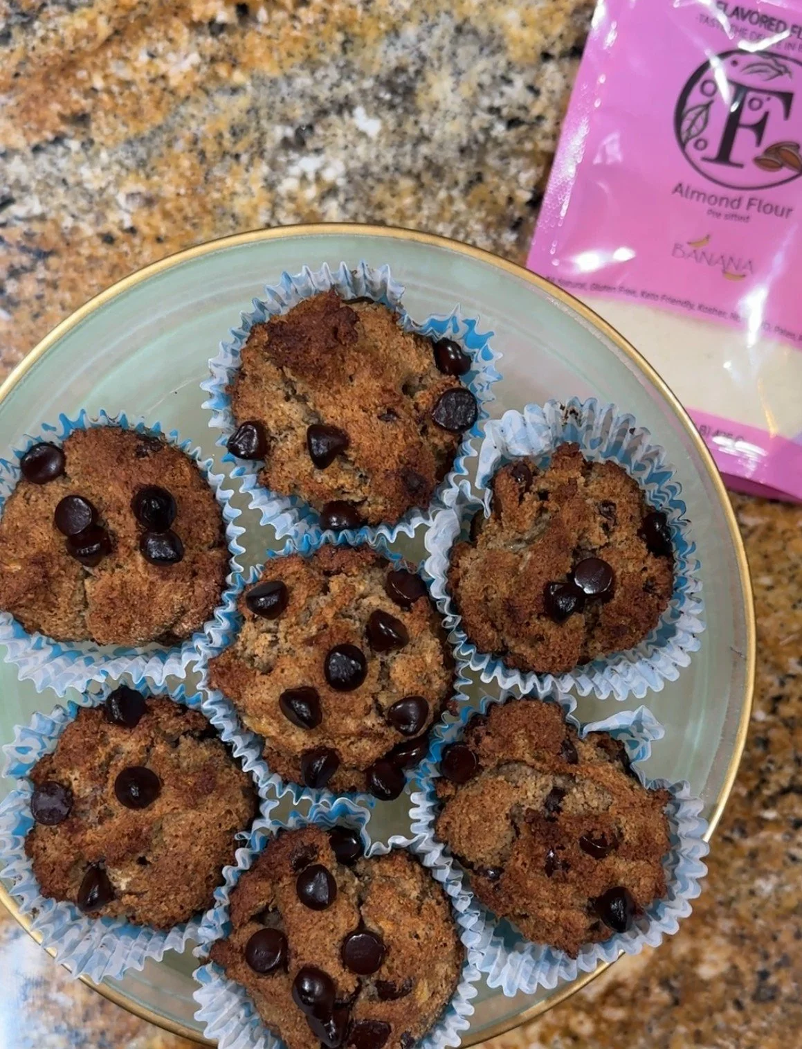 Banana Almond Flour Muffins (Gluten Free)