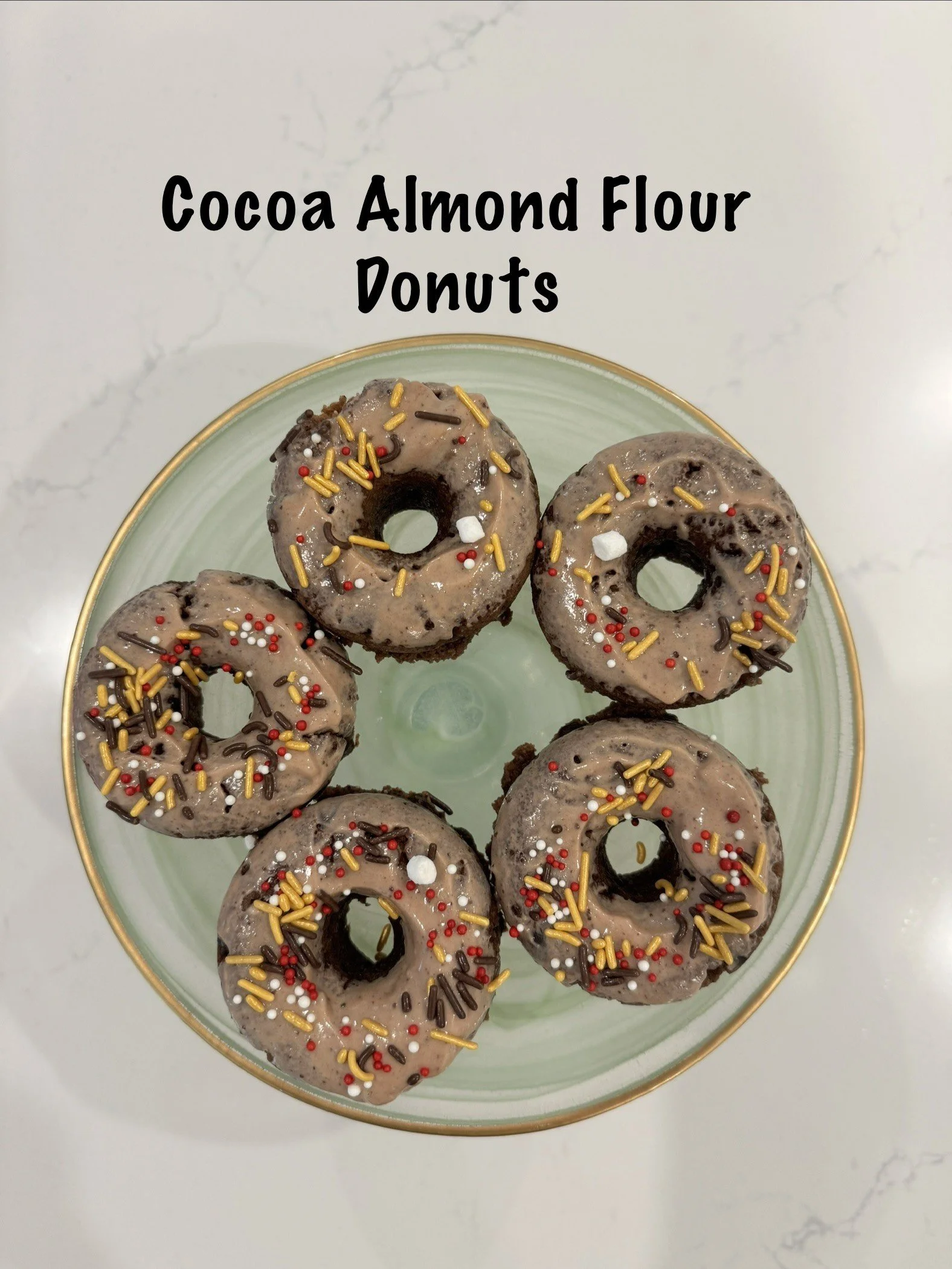 Cocoa Almond Flour Donuts