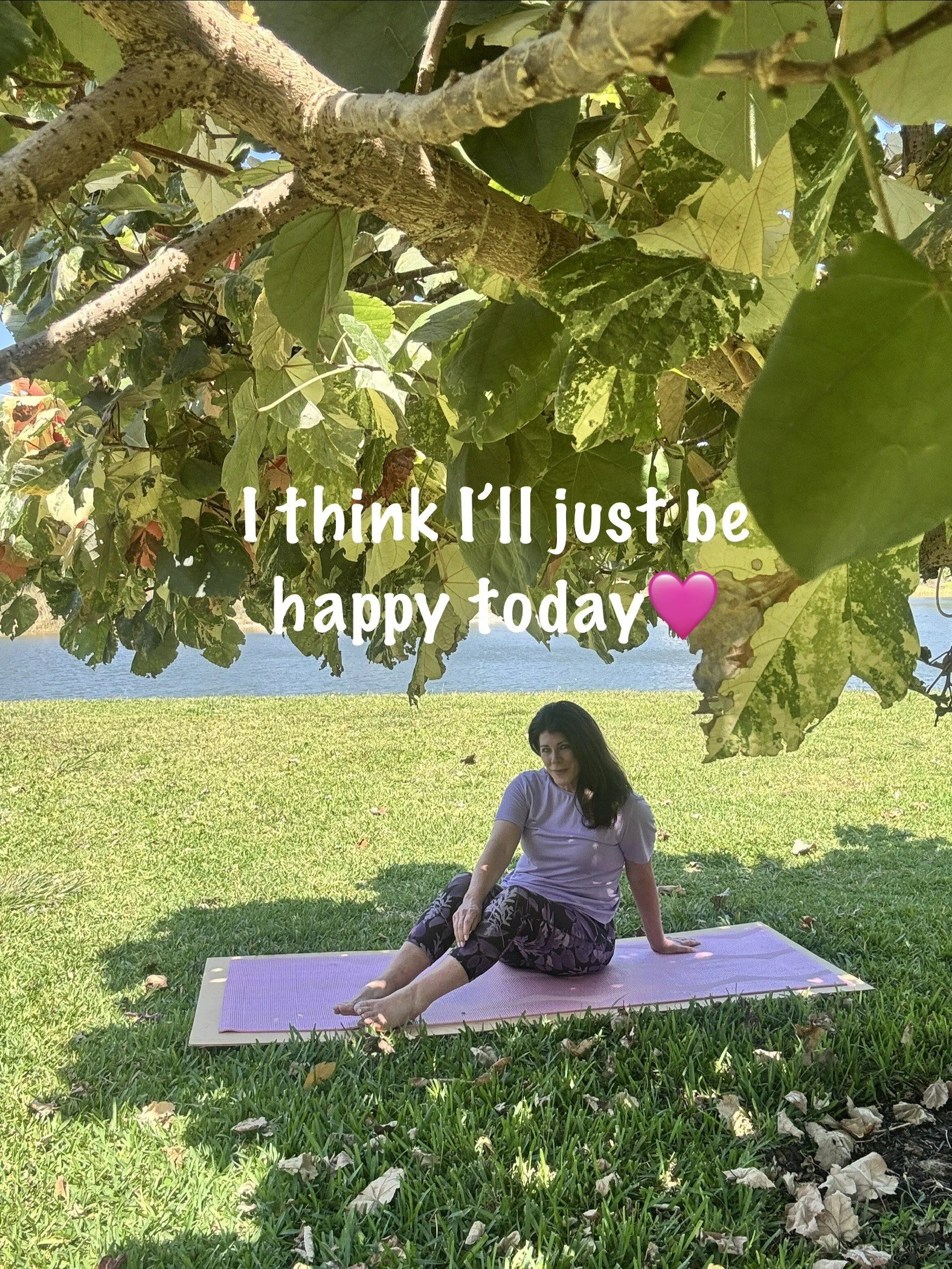 I Think I’ll Just Be Happy!