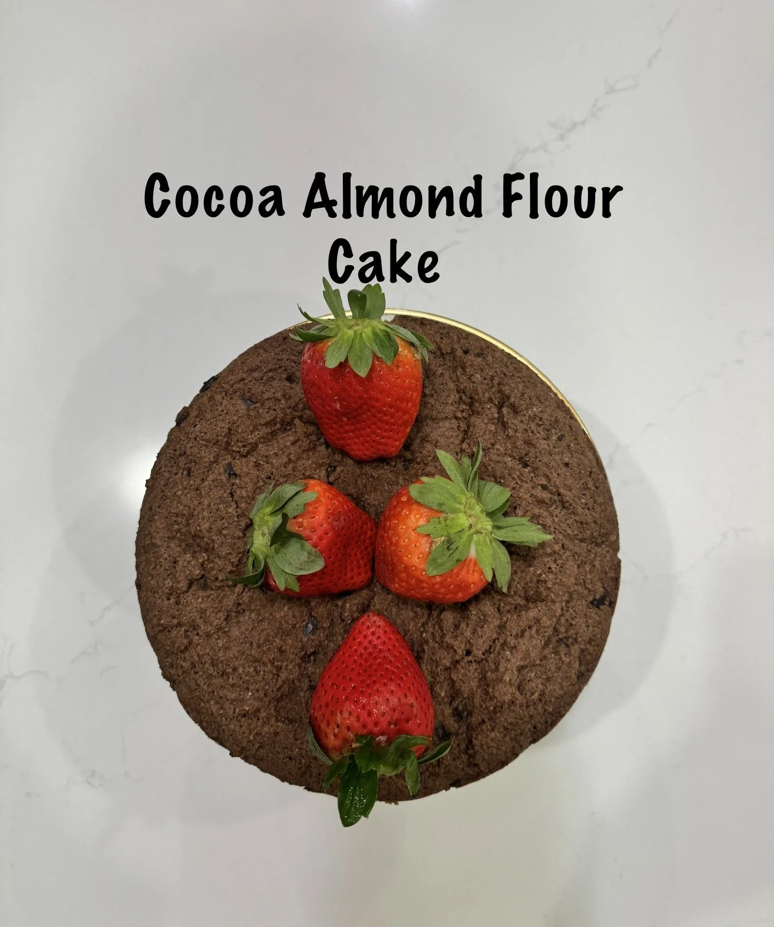 Cocoa Almond Flour Cake