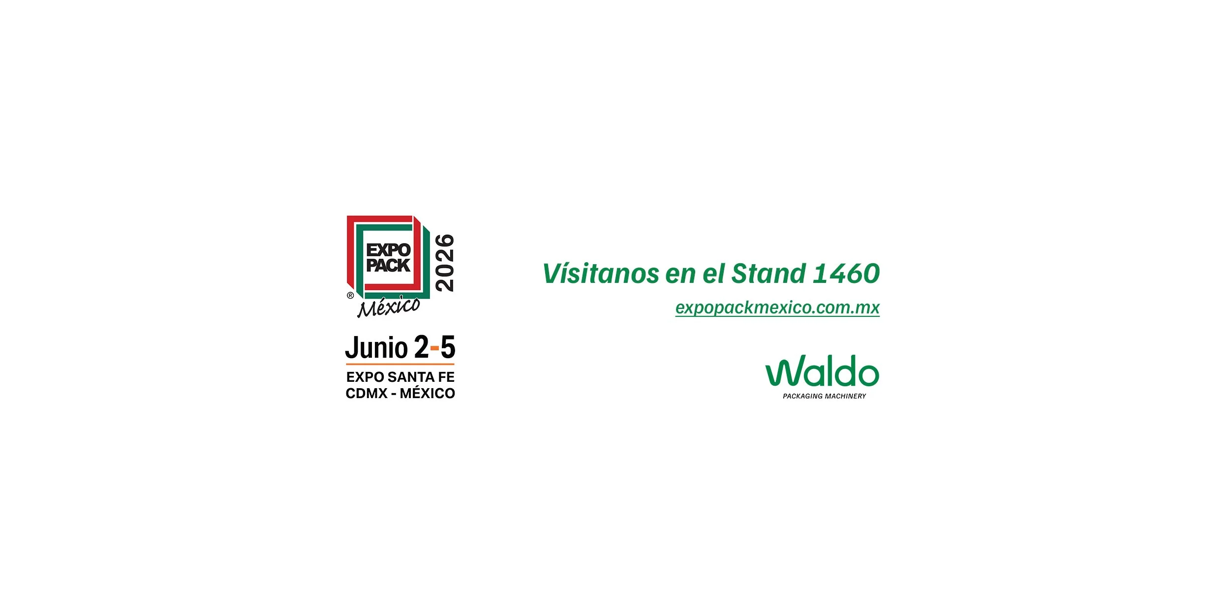 Stand 1460 Expo Pack México