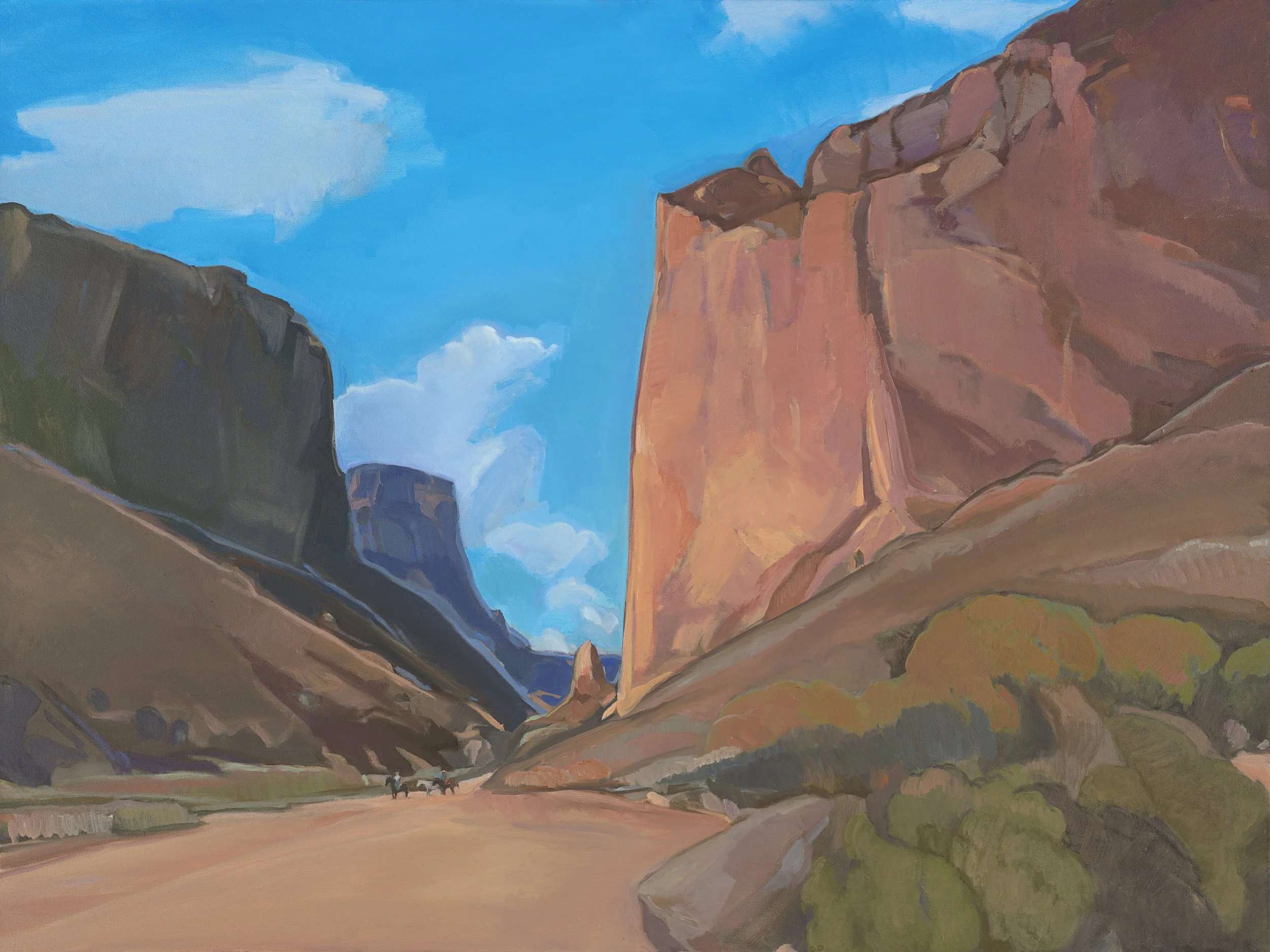 Diablo Day | 30 x 40 in. | oil on canvas | sold