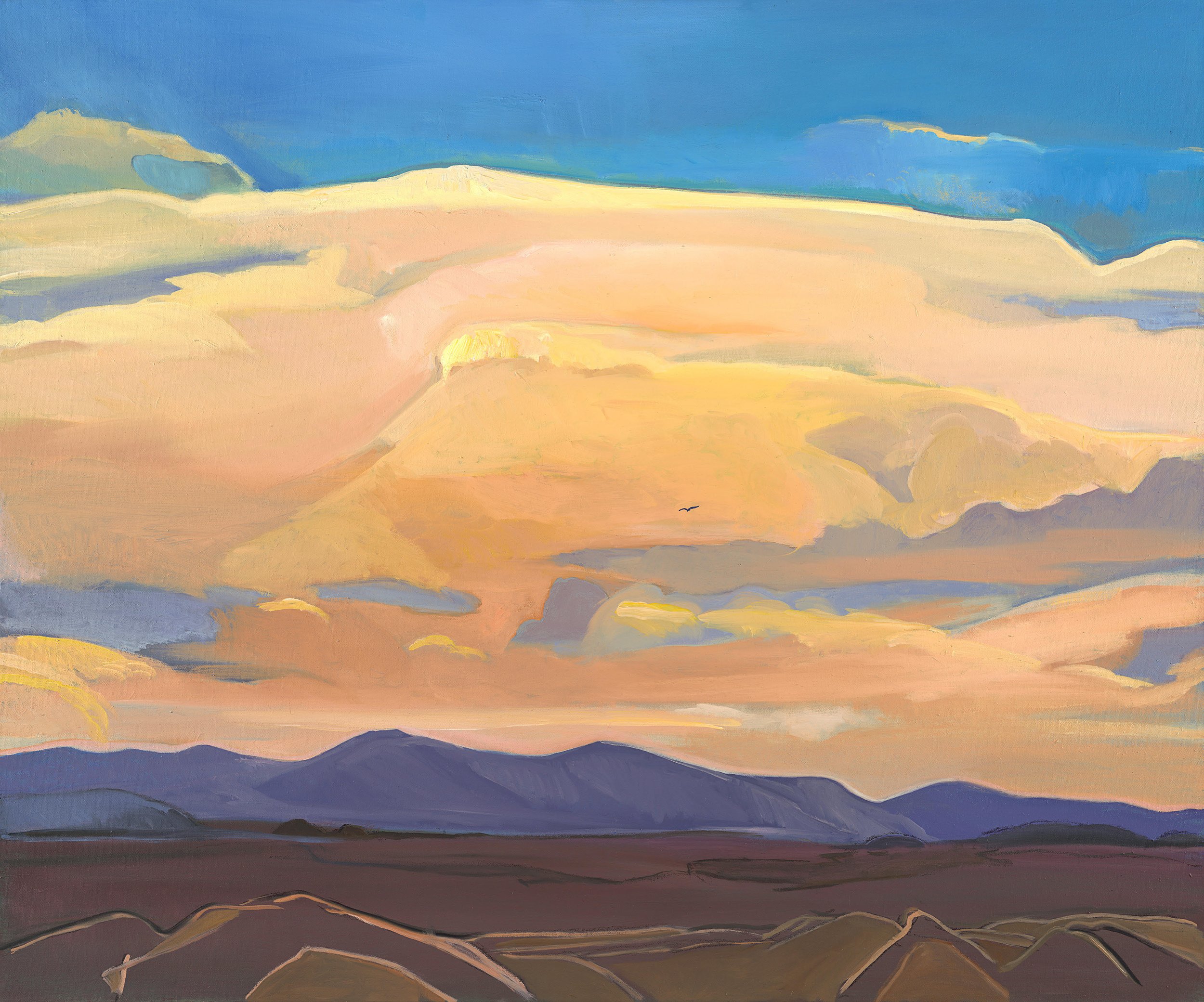 Ask the Sky, 30 x 36 inches, oil on canvas