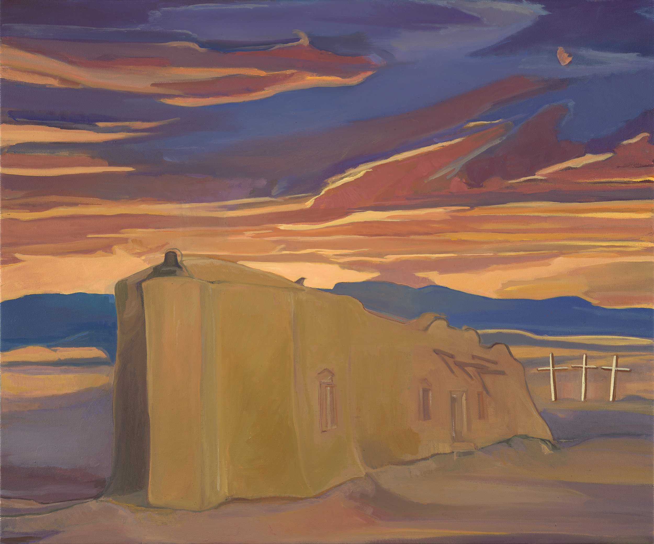 Sunset Morada | 20 x 24 in. | oil on canvas
