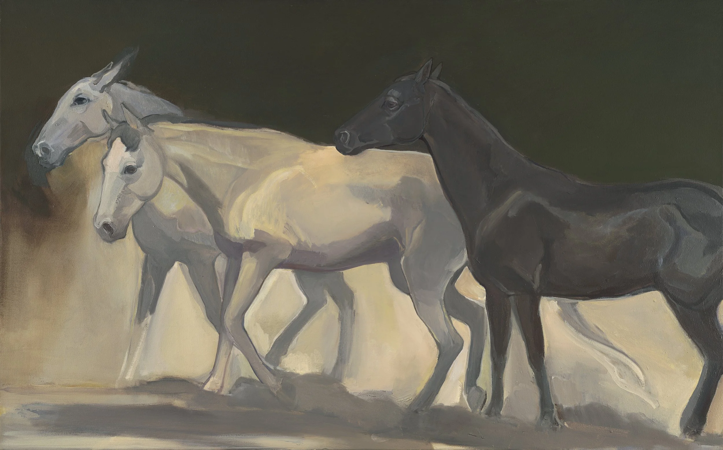 Three Muses | 30 x 48 in. | oil on canvas