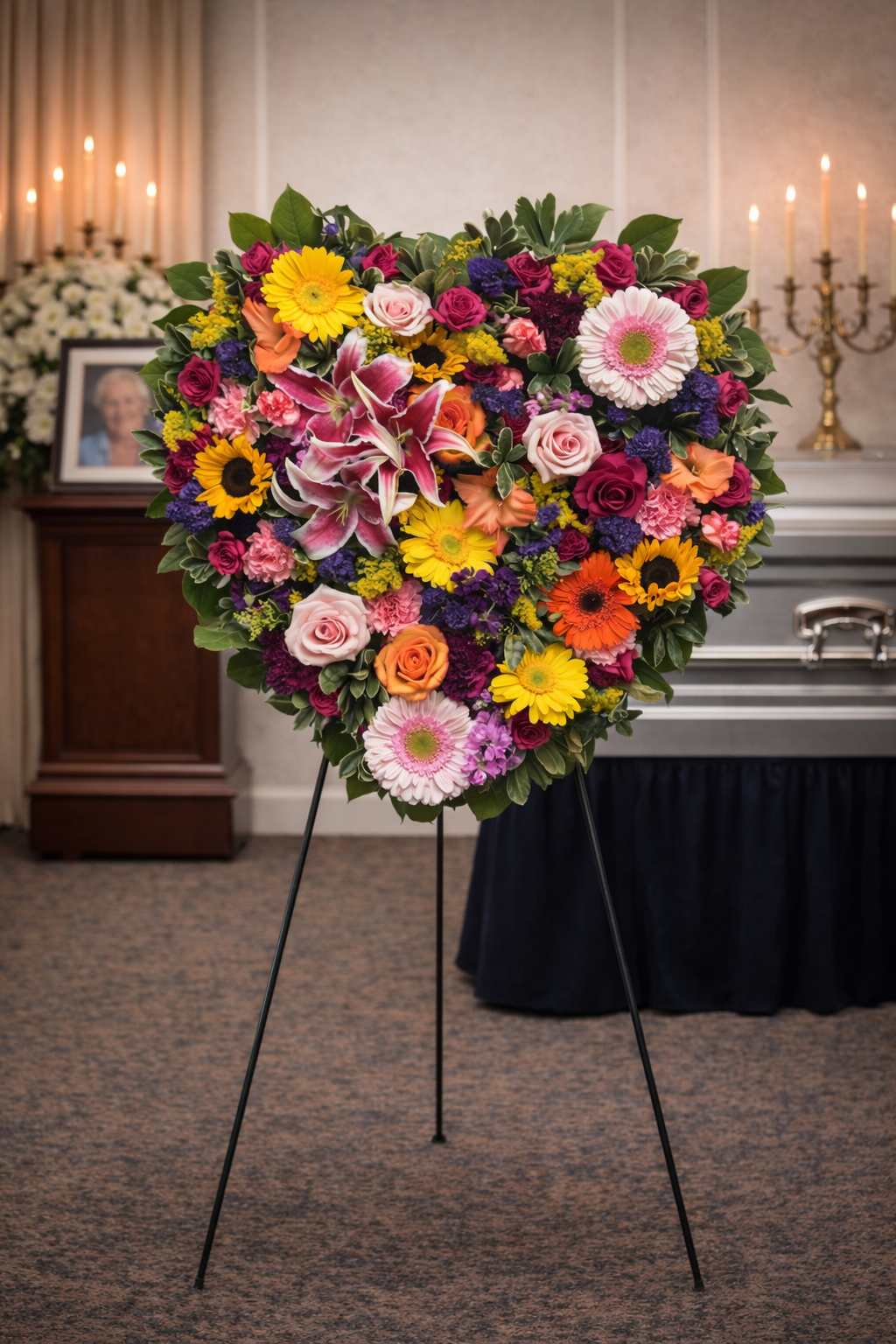 Vibrant Closed Heart