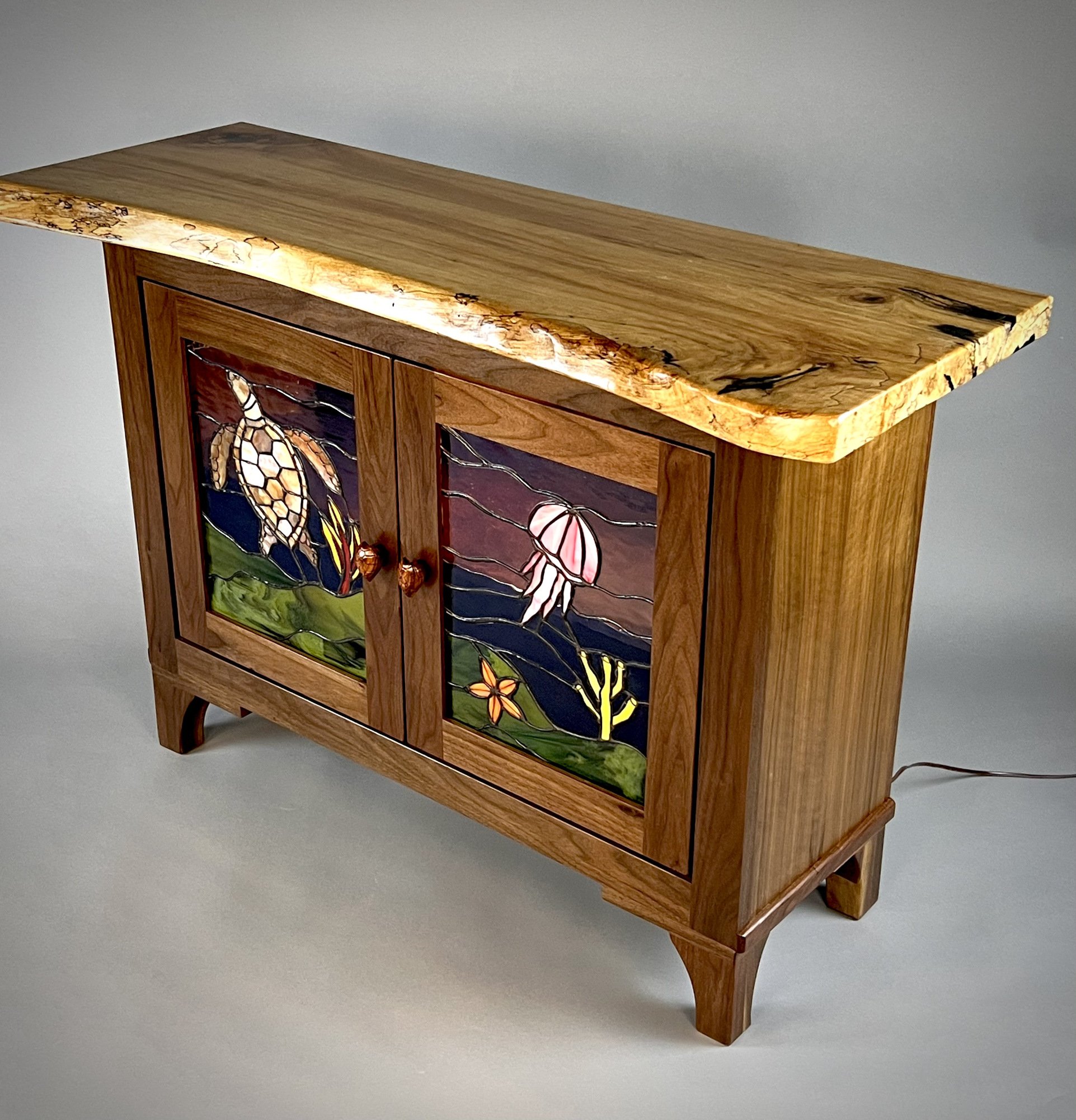 handmade stained glass reef - beech slab top.jpeg