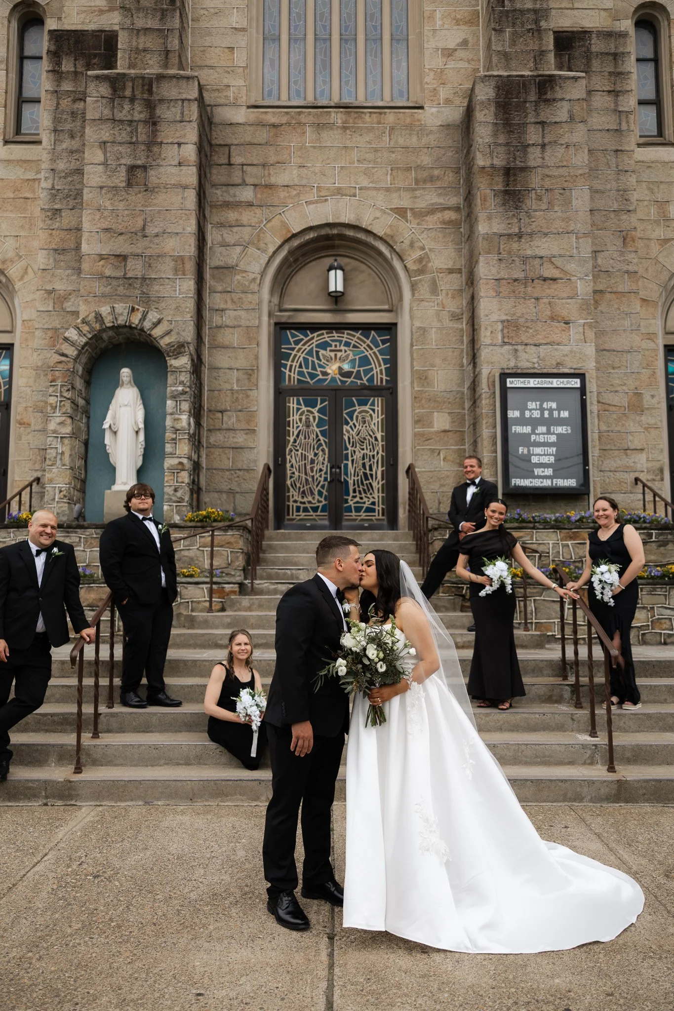 wedding party photos