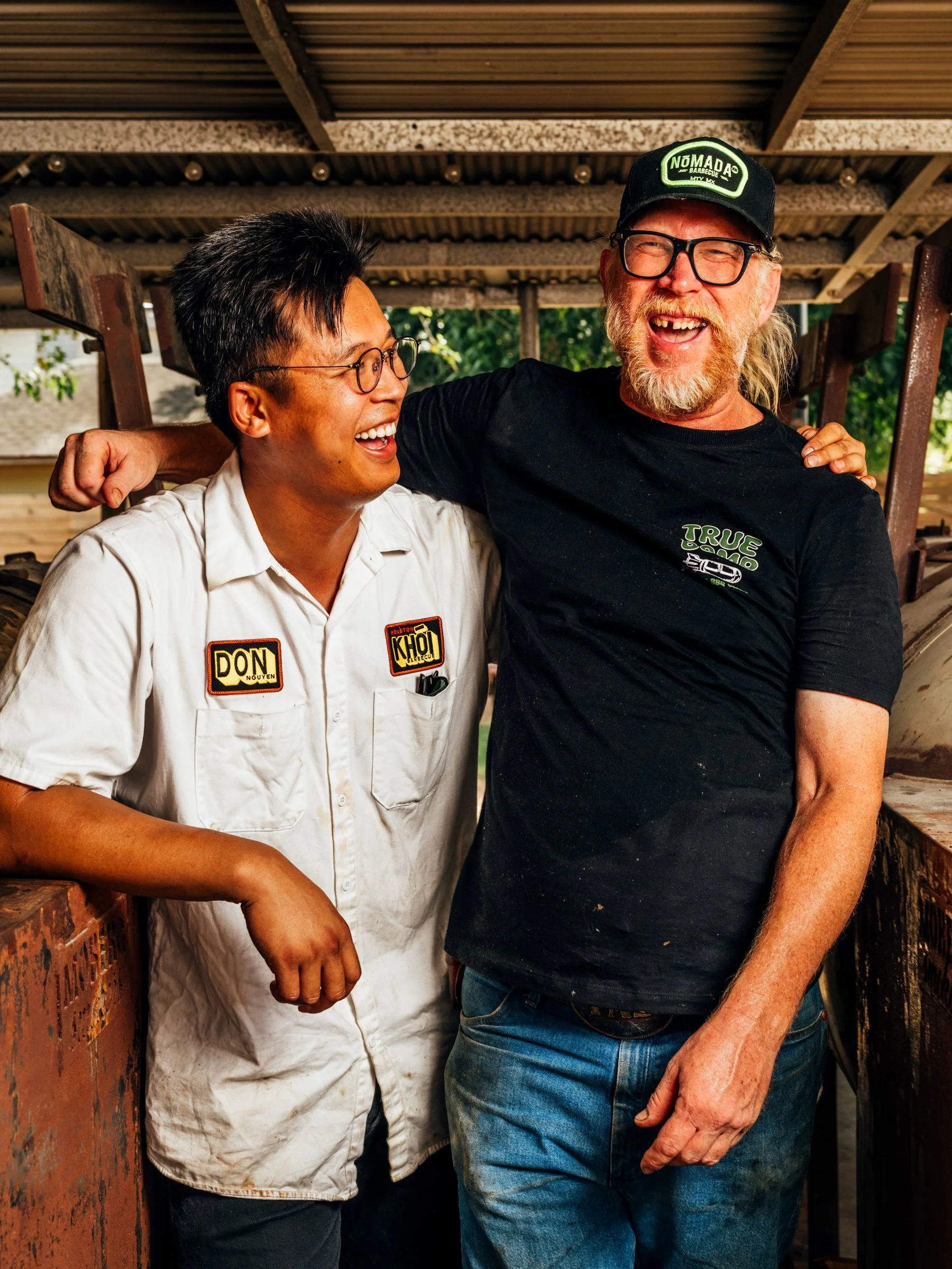 Gon Nguyen and Bill Dumas (Sausage Sensei)