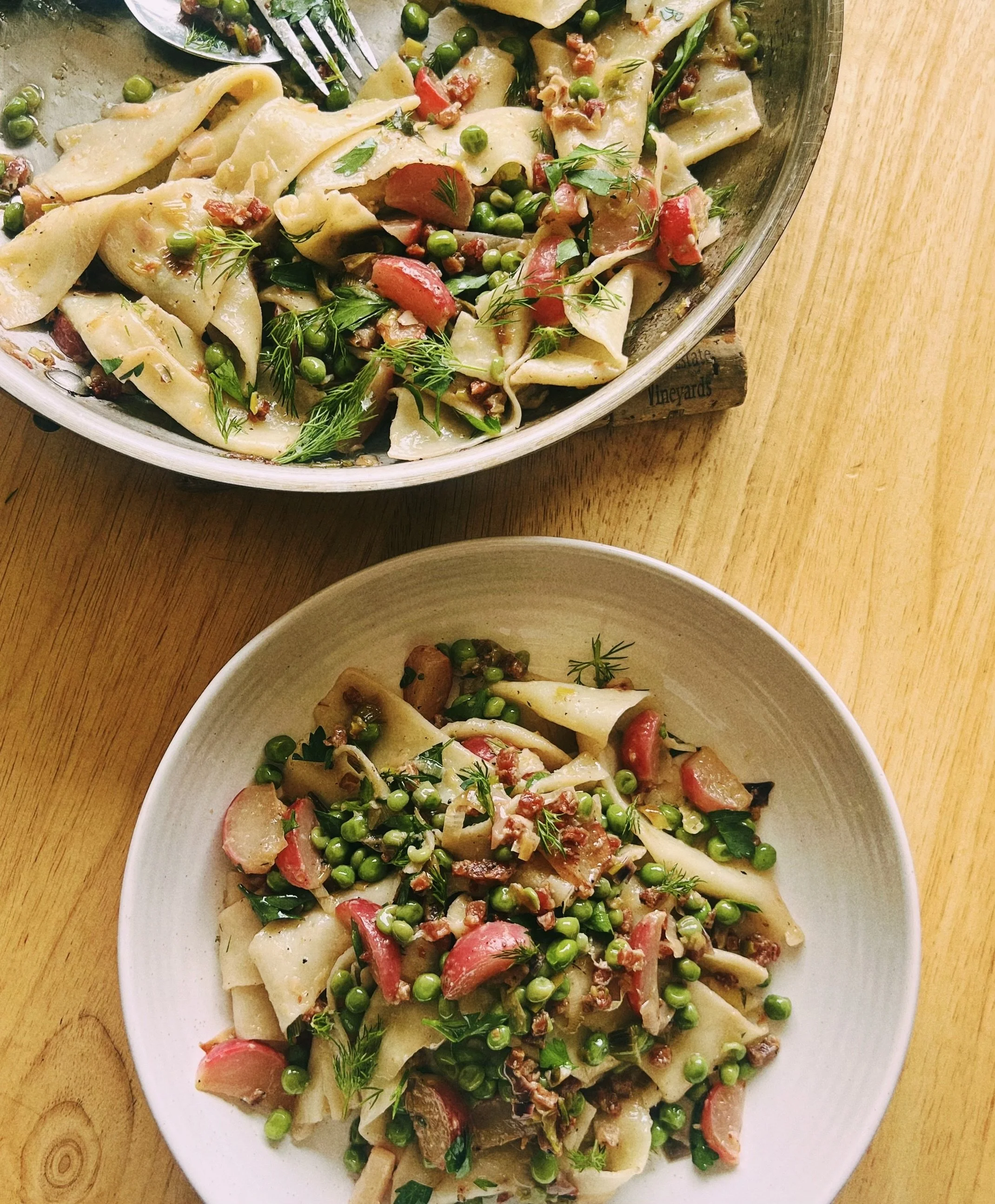 Between Plans (and Making Pasta)