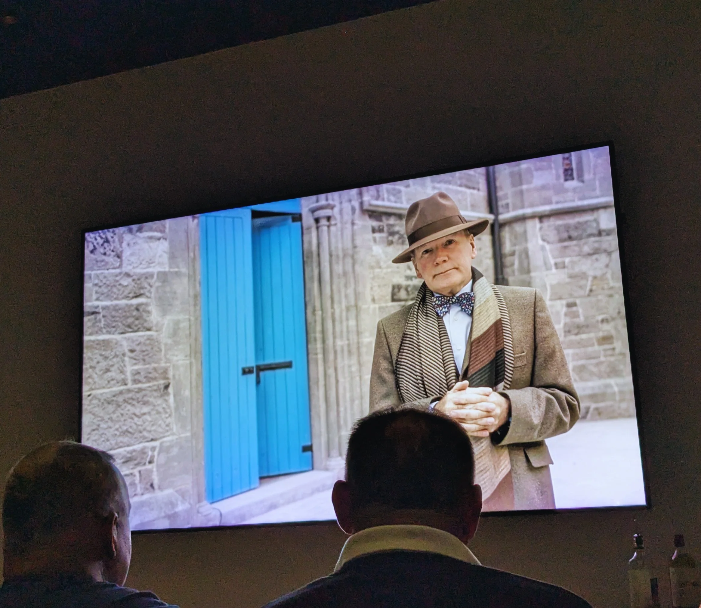 Mr. Pearse Lyons nel video introduttivo nella visita alla distilleria