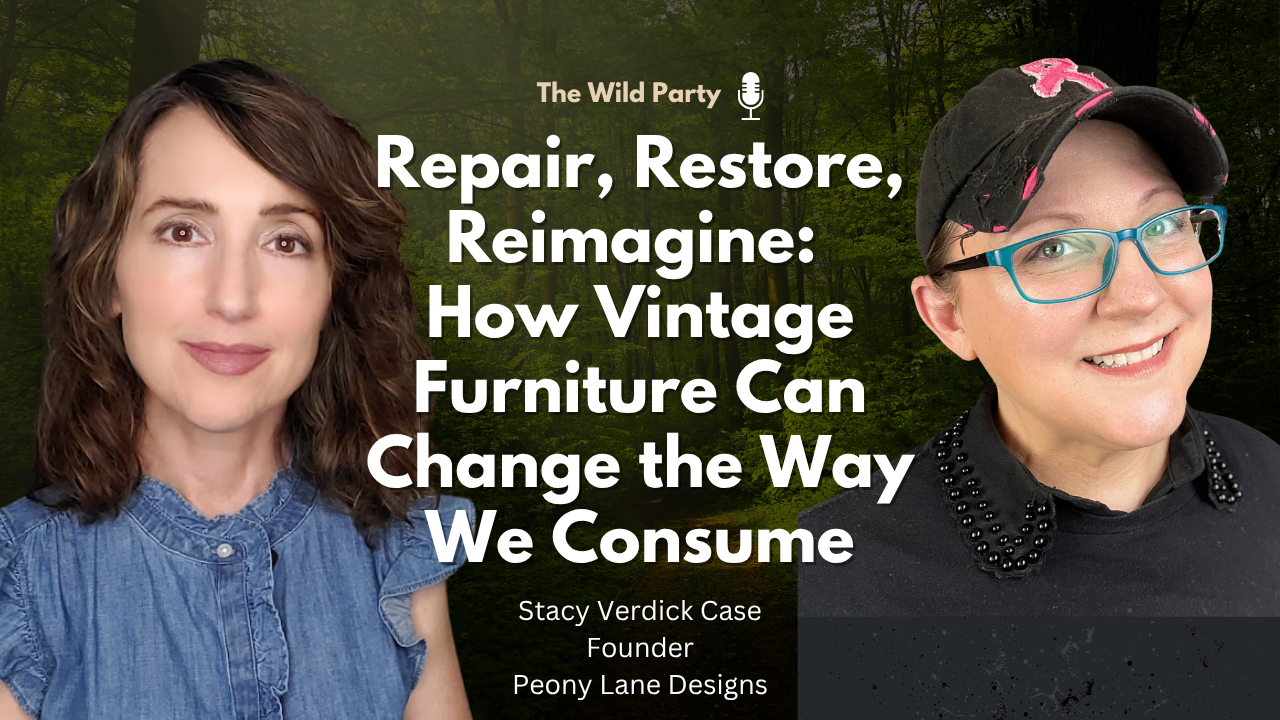 Repair, Restore, Reimagine:  How Vintage Furniture Can Change the Way We Consume, Stacy Verdick Case, Peony Lane Designs