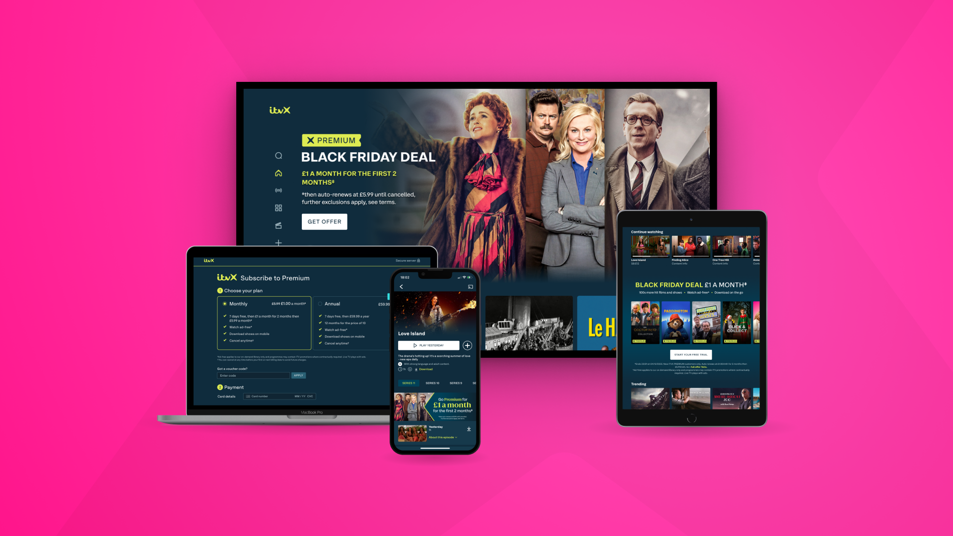 ITVX: Upsell & Retention