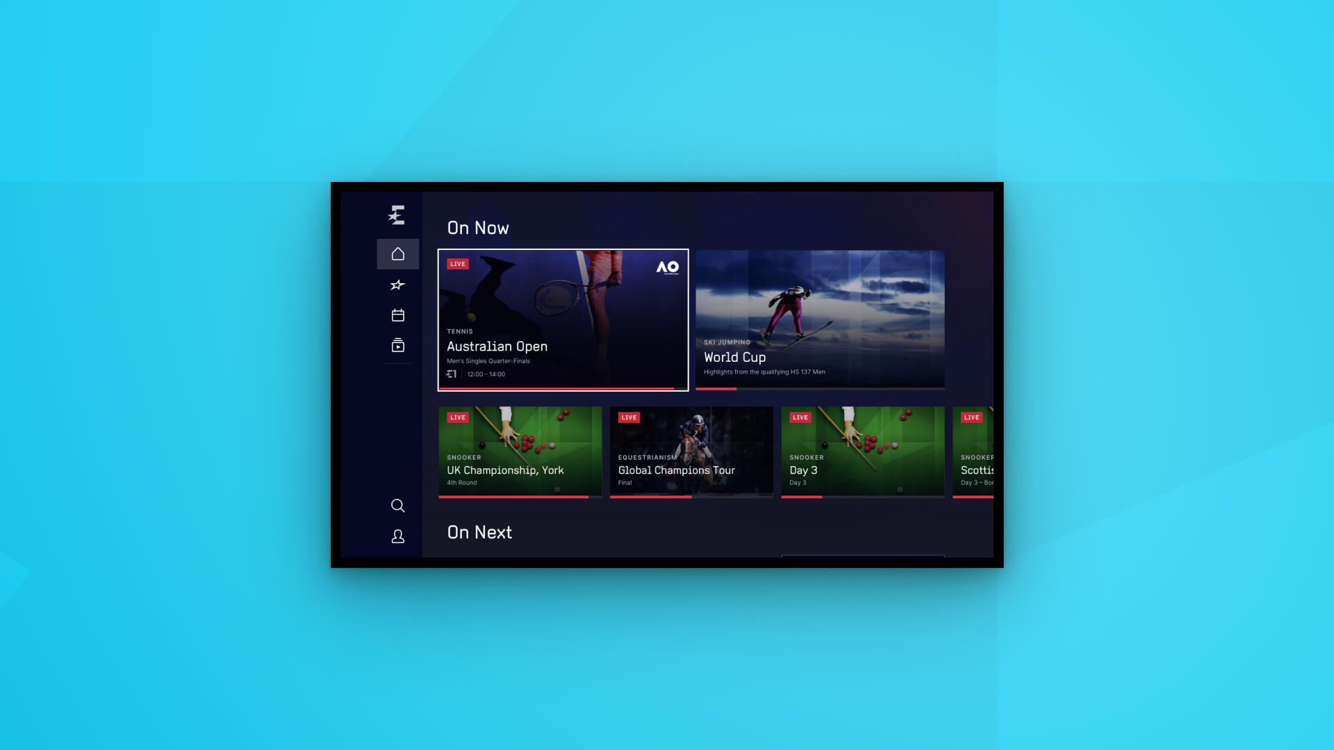 Eurosport Player: CTV Experience