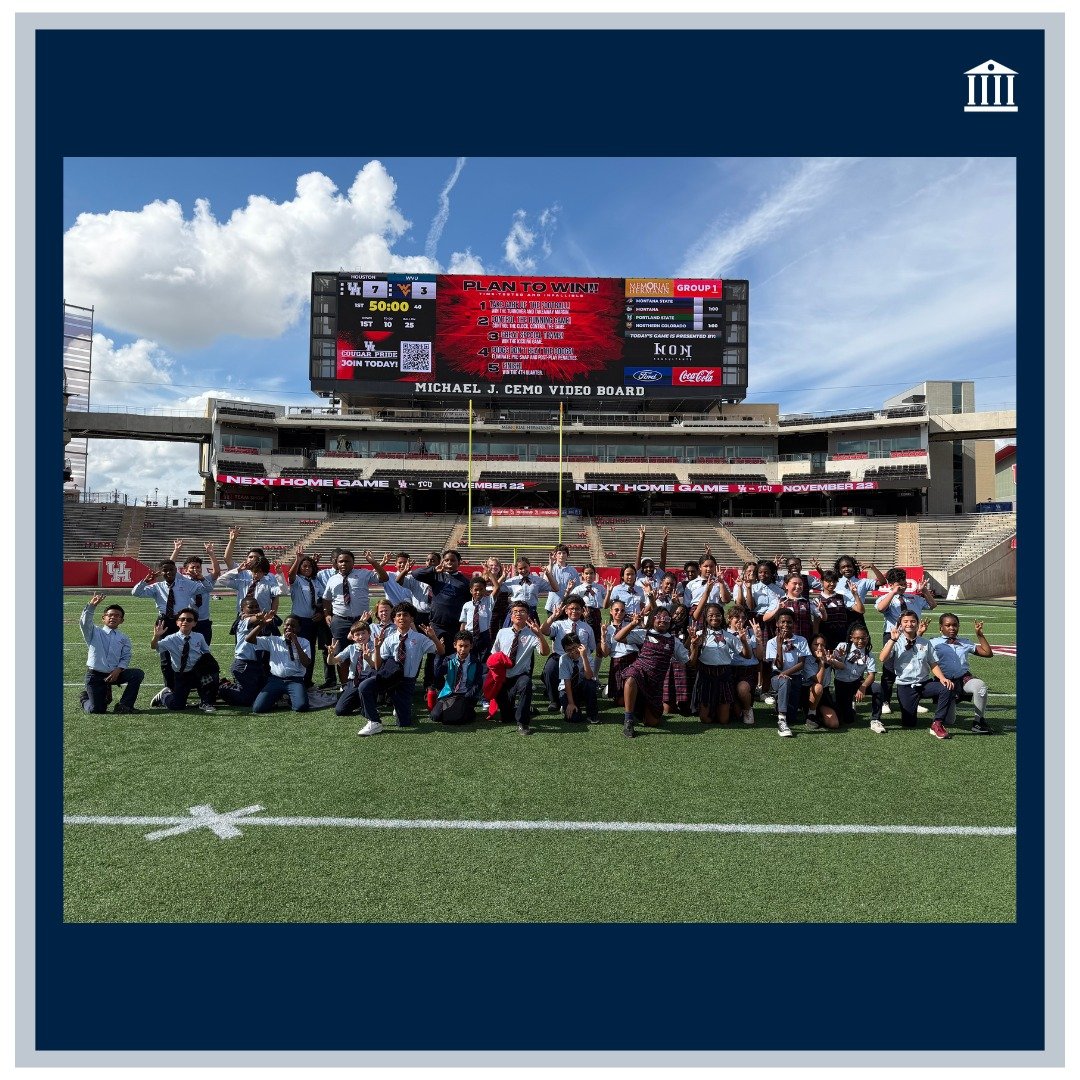 Yesterday, our 5th grade scholars enjoyed an incredible guided field trip through the University of Houston&rsquo;s Public Art program. They explored a variety of large-scale artworks, created pieces of their own, and even experienced a cello perform