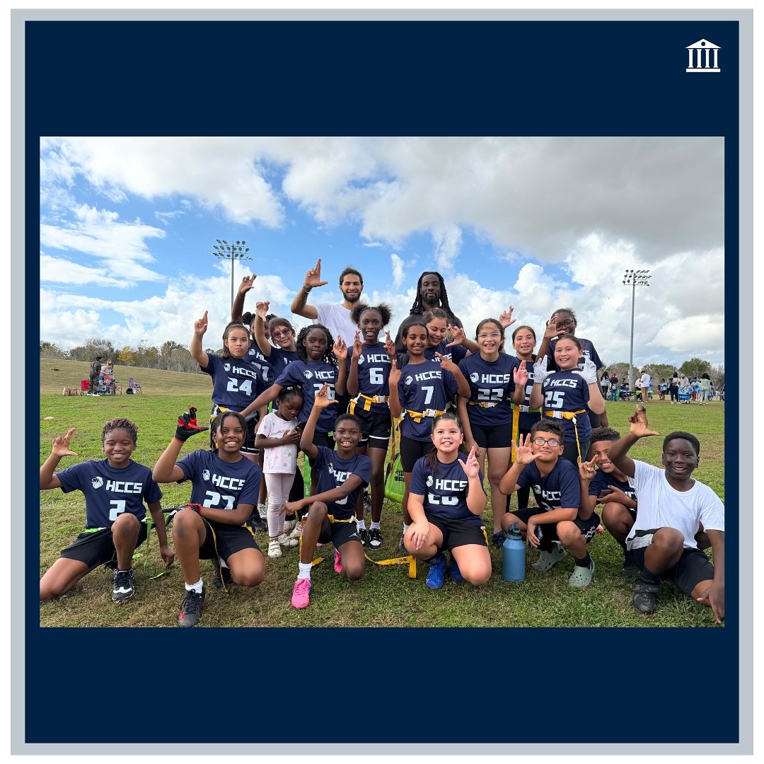 We are so proud of our HCCS Lions Flag Football teams! Last Saturday, our girls went 2-0 and showed incredible integrity, while our boys displayed excellent resilience on the field. A special shout out to Coach LeDee and Coach Bloomfield for leading 