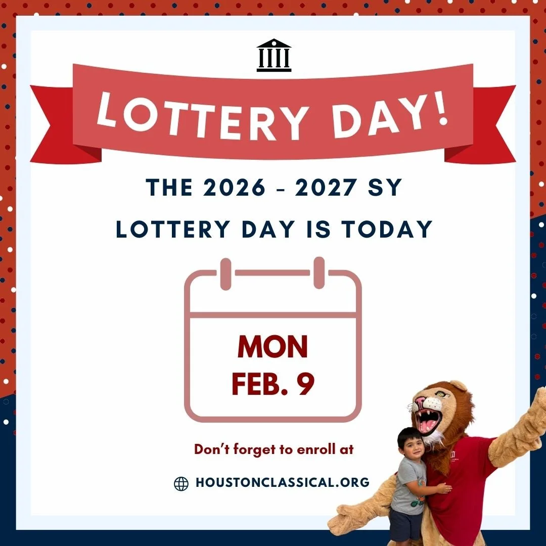 🎉 It&rsquo;s HCCS Lottery Day, Lions! 
New families, get ready! Starting at 1 PM today, you&rsquo;ll begin receiving notifications by email and text.
Once you&rsquo;re notified, log in to your SchoolMint account to see your child&rsquo;s enrollment 