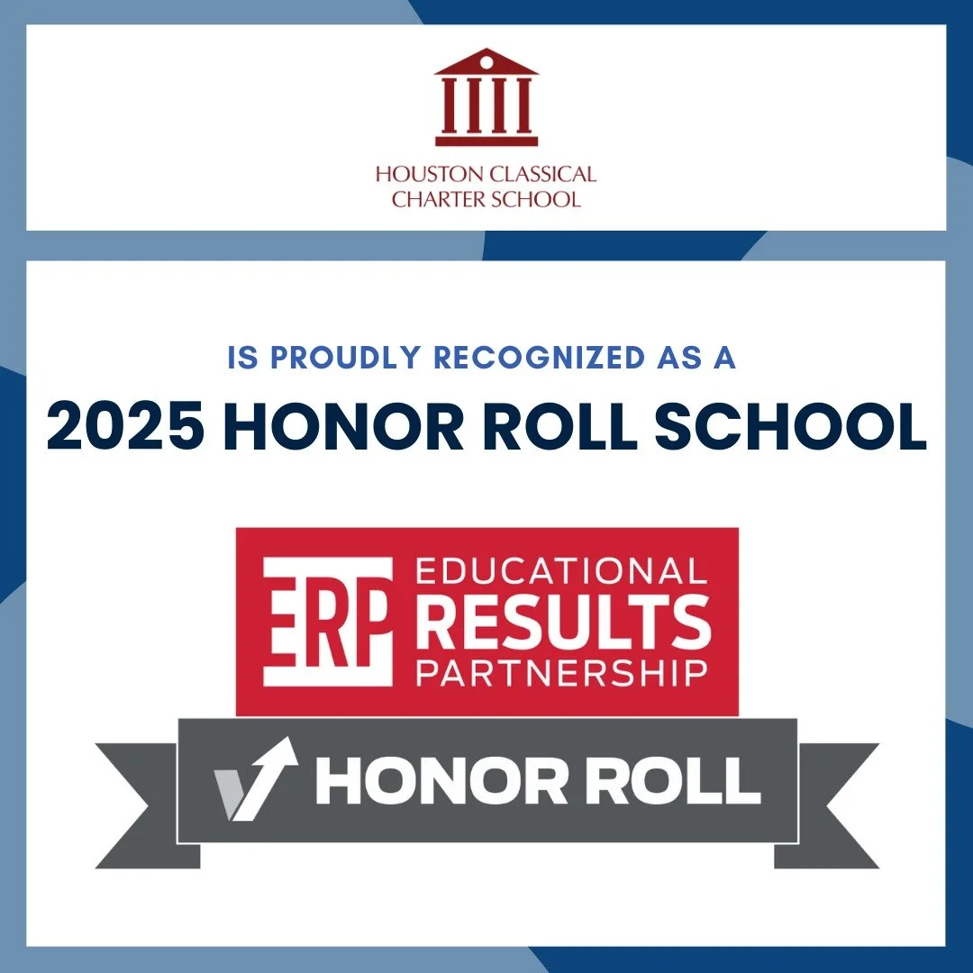 At Houston Classical, we are focused on closing the achievement gap and helping all our scholars reach academic success, so we&rsquo;re thrilled to be recognized as a 2025 Educational Results Partnership Honor Roll school, which recognizes high-perfo