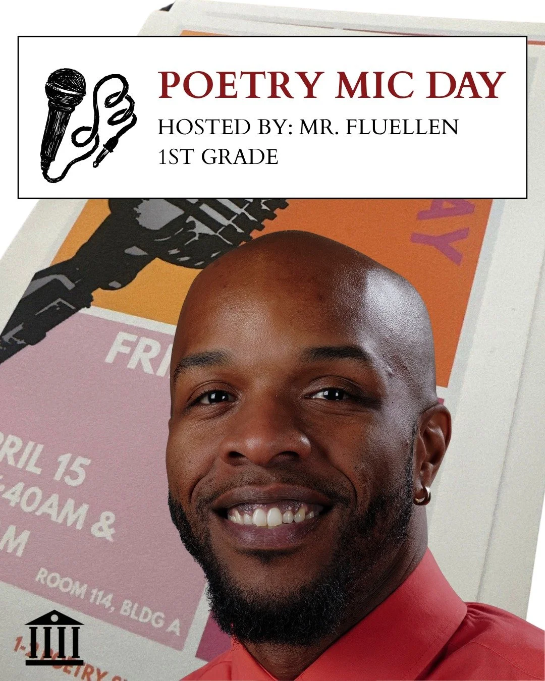 Ending last week on a high note! 🎤✨ Mr. Fluellen&rsquo;s 1st grade class celebrated Poetry Mic Day with courage, creativity, and lots of laughter.

Our scholars shared poems about the people and things they love most&mdash;from their first trophy an