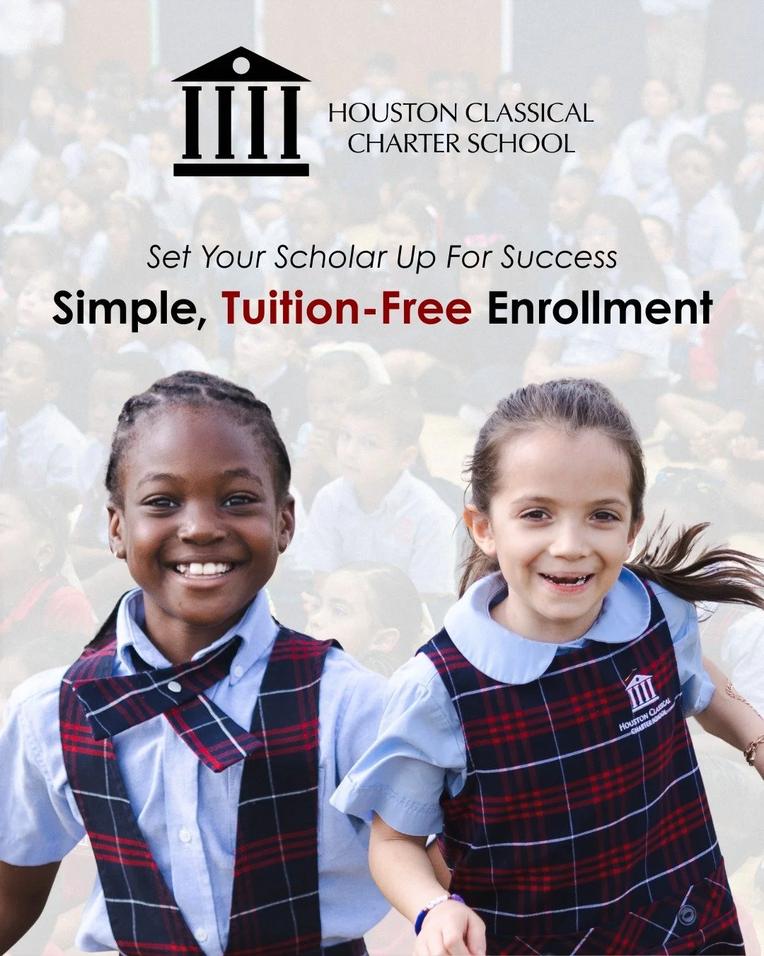 We&rsquo;re excited to welcome new families to Houston Classical! ✨ 

Our enrollment process is simple, and tuition is completely free. With limited seats available, we encourage families to secure their scholar&rsquo;s spot as soon as possible. 

Jo