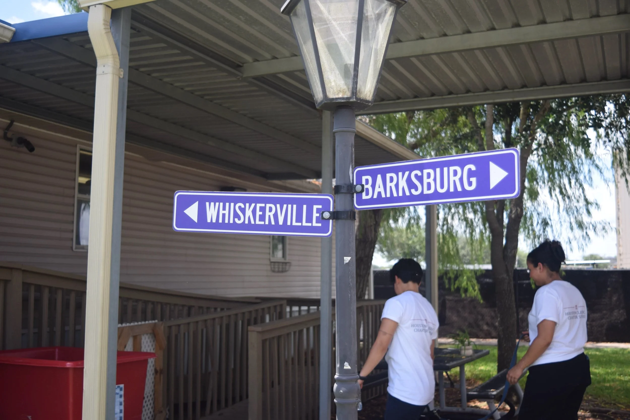 Every year during Summer Institute, our staff comes together to participate in a service project as a way to exemplify our CORE value of Community. At Houston Classical, we believe that building community means serving others with purpose. This annua