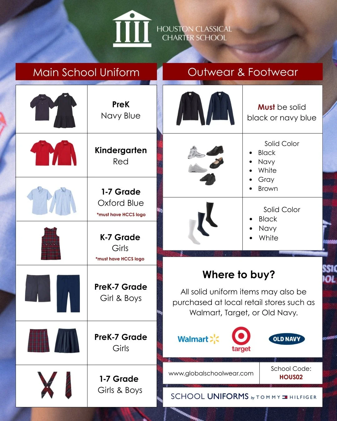 We are officially 8 days away from the first day of school! 🎉 We can't wait to welcome back our returning scholars and meet all of our new scholars in the coming days.

As you prepare for the new school year, please review our School Uniform Guideli