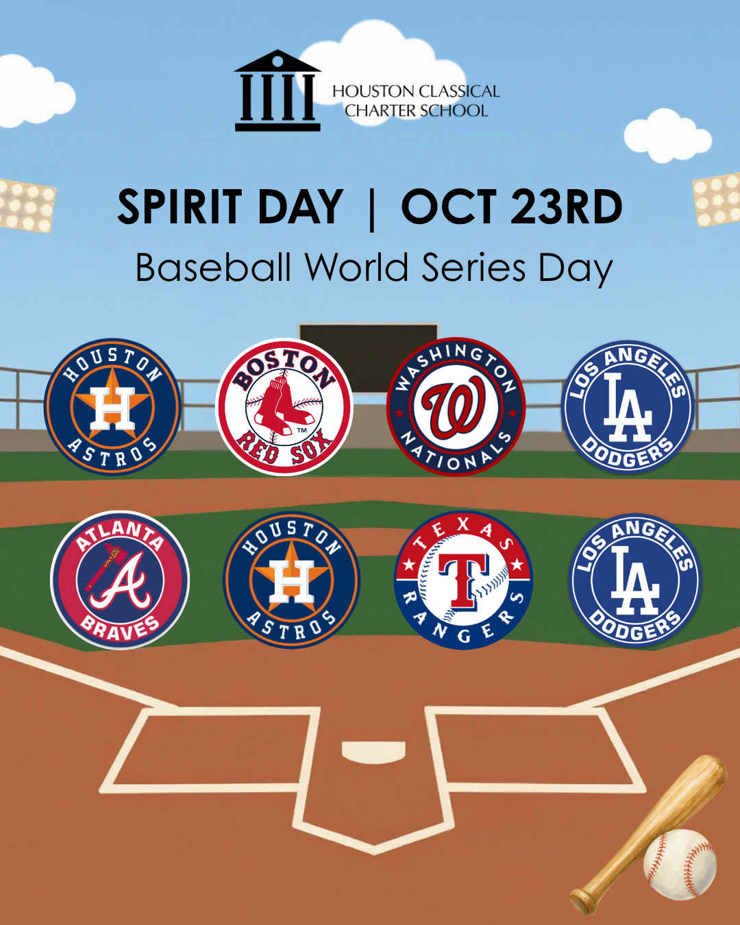 Spirit Day | Baseball World Series Day 