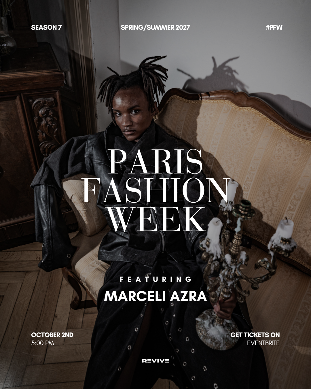 Marceli Azra to Join REVIVE - Paris Fashion Week S/S 2027 Runway