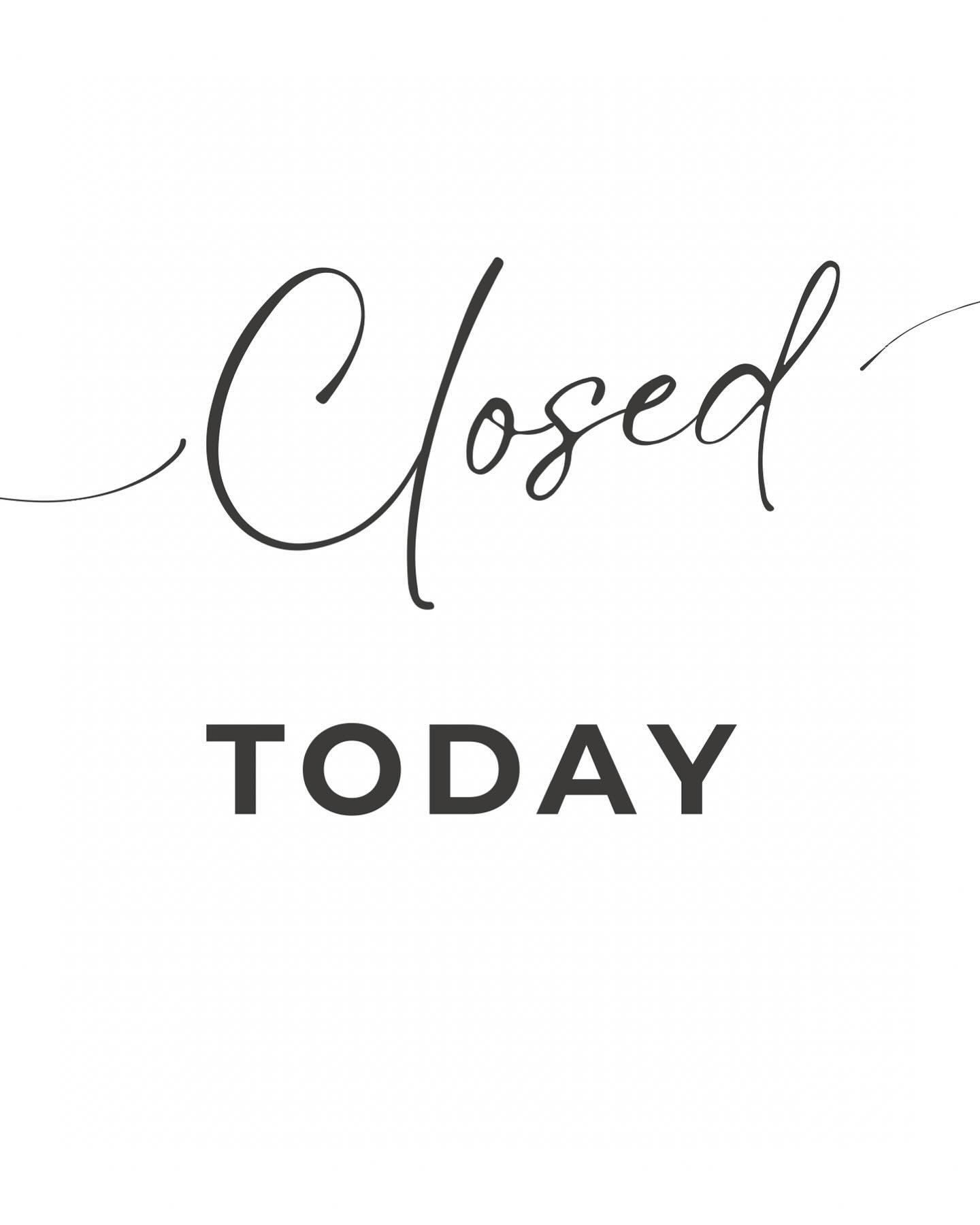 We are in NYC for fall market and will be closed today, Thursday. We&rsquo;ll be open tomorrow at 12. See you then!