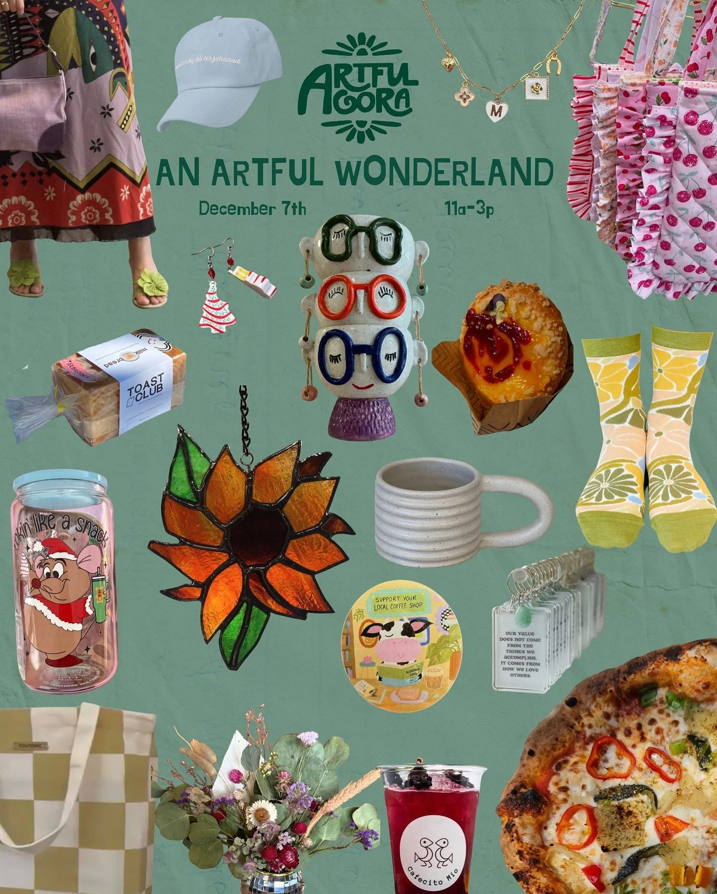 an Artful Wonderland is coming to town 🎄 this Saturday, December 7th from 11a-3p at @thehouseonlang and @gold_dust_home 

Good food, local goods &amp; Artful moments ✨

Come dressed nice to capture your holiday pictures! @cattinaure is joining the f
