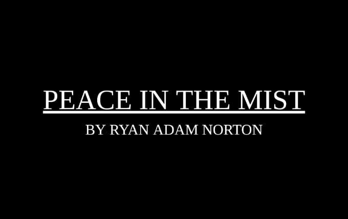 I'm BEYOND excited to announce my one act play, Peace in the Mist, has been selected to be a part of Inclusive Theater of WNY's Festival of Shorts! This piece is one my favorite pieces I've ever written and one that came from writing the play I wante