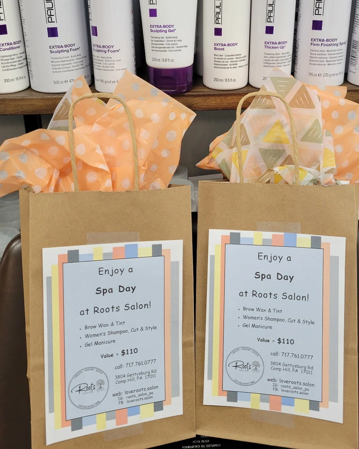 We are excited to support the efforts of the Duncannon Emergency Medical Services this holiday season! We are donating 2 Spa Day packages for their raffle!