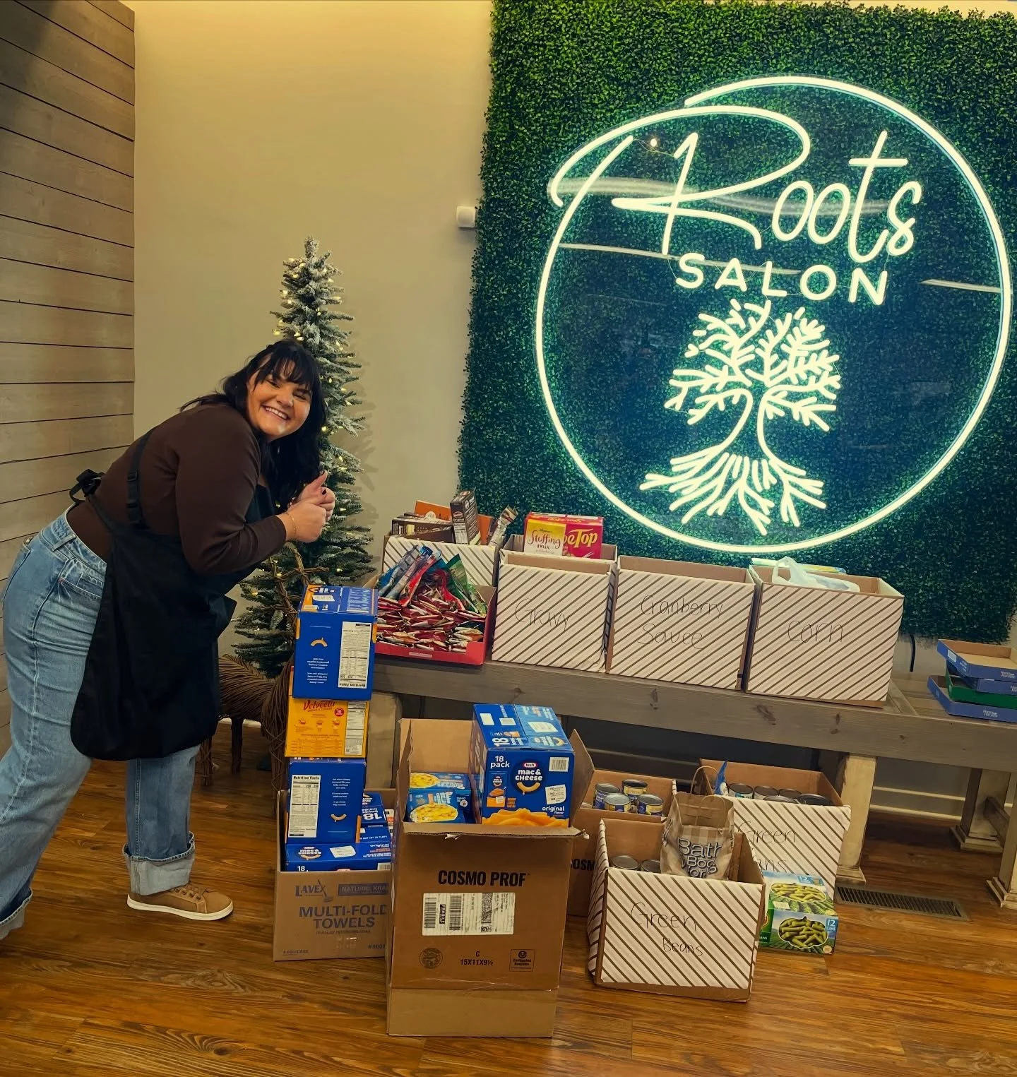 Thank you so much for your donations! Because of your generosity we are helping families this holiday season!