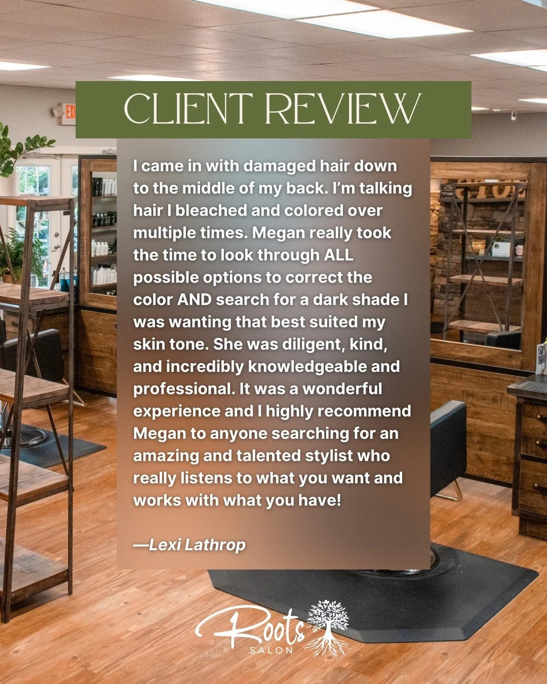 We LOVE our clients!