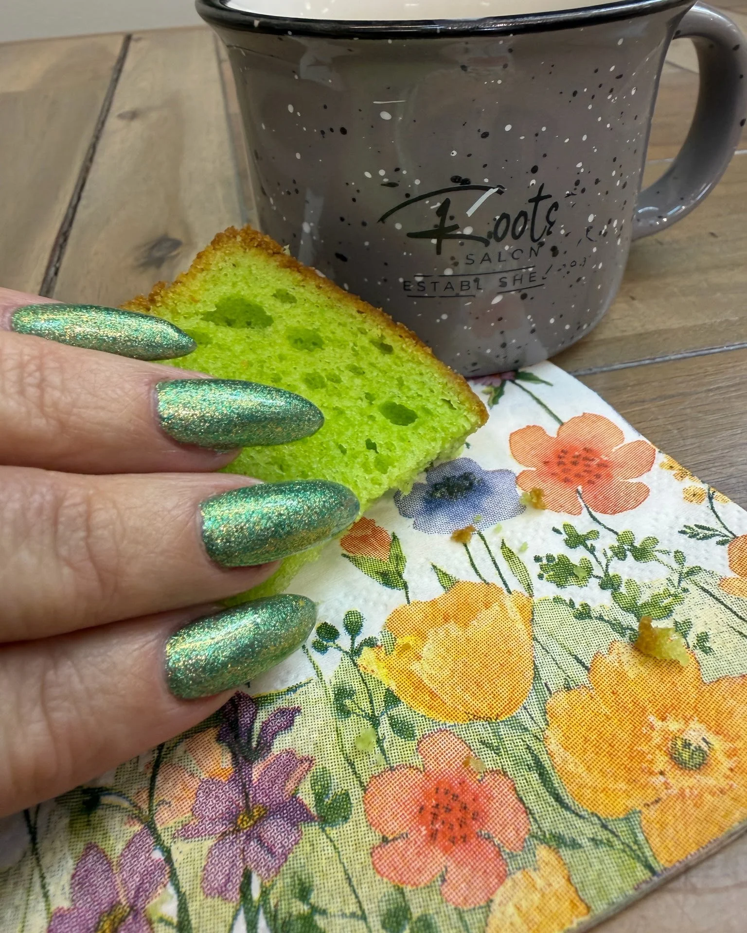 It was easy being green today @ Roots!

Happy St Patrick's Day!